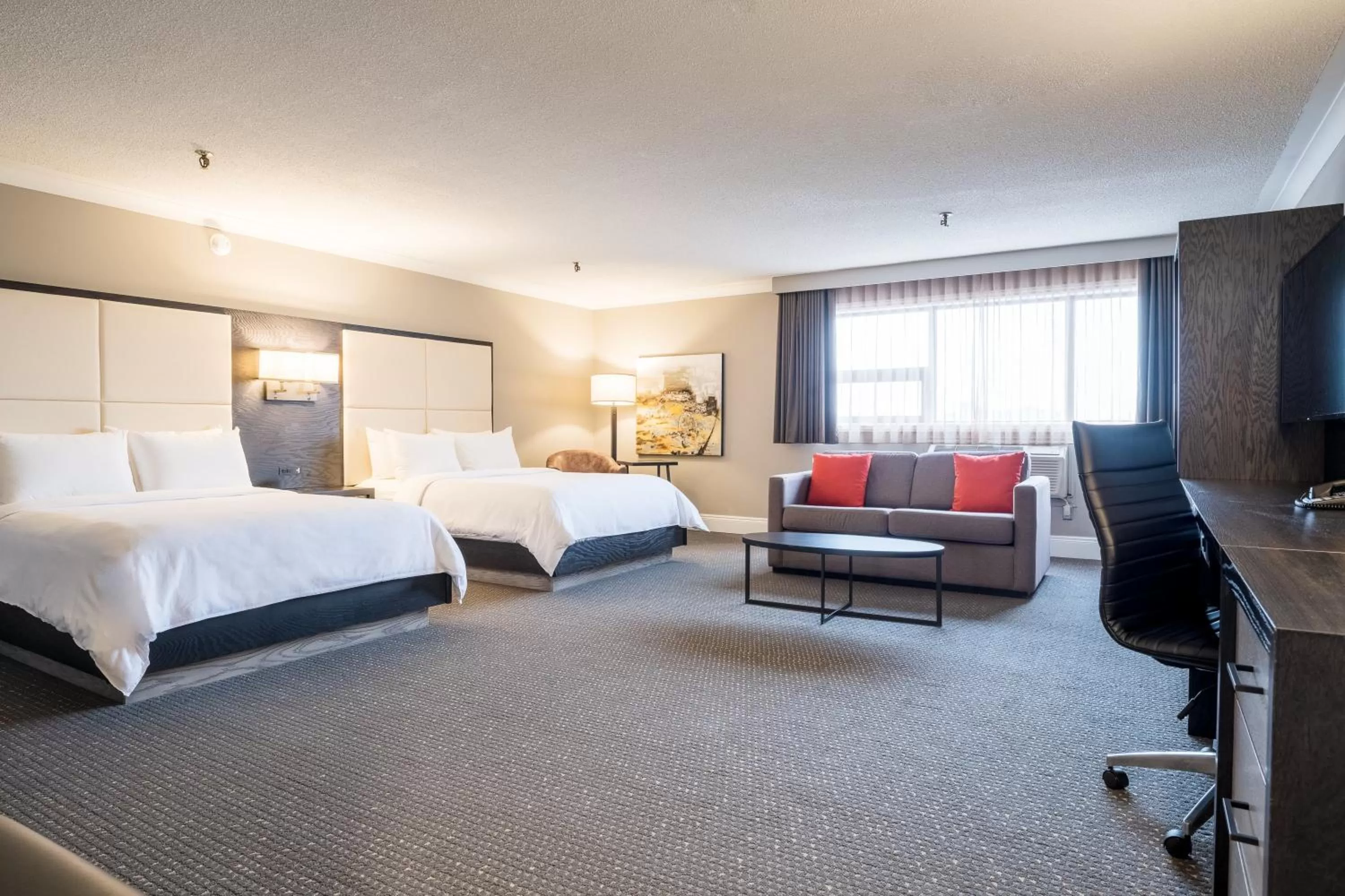 Photo of the whole room, Bed in Crowne Plaza Hotel Moncton Downtown by IHG
