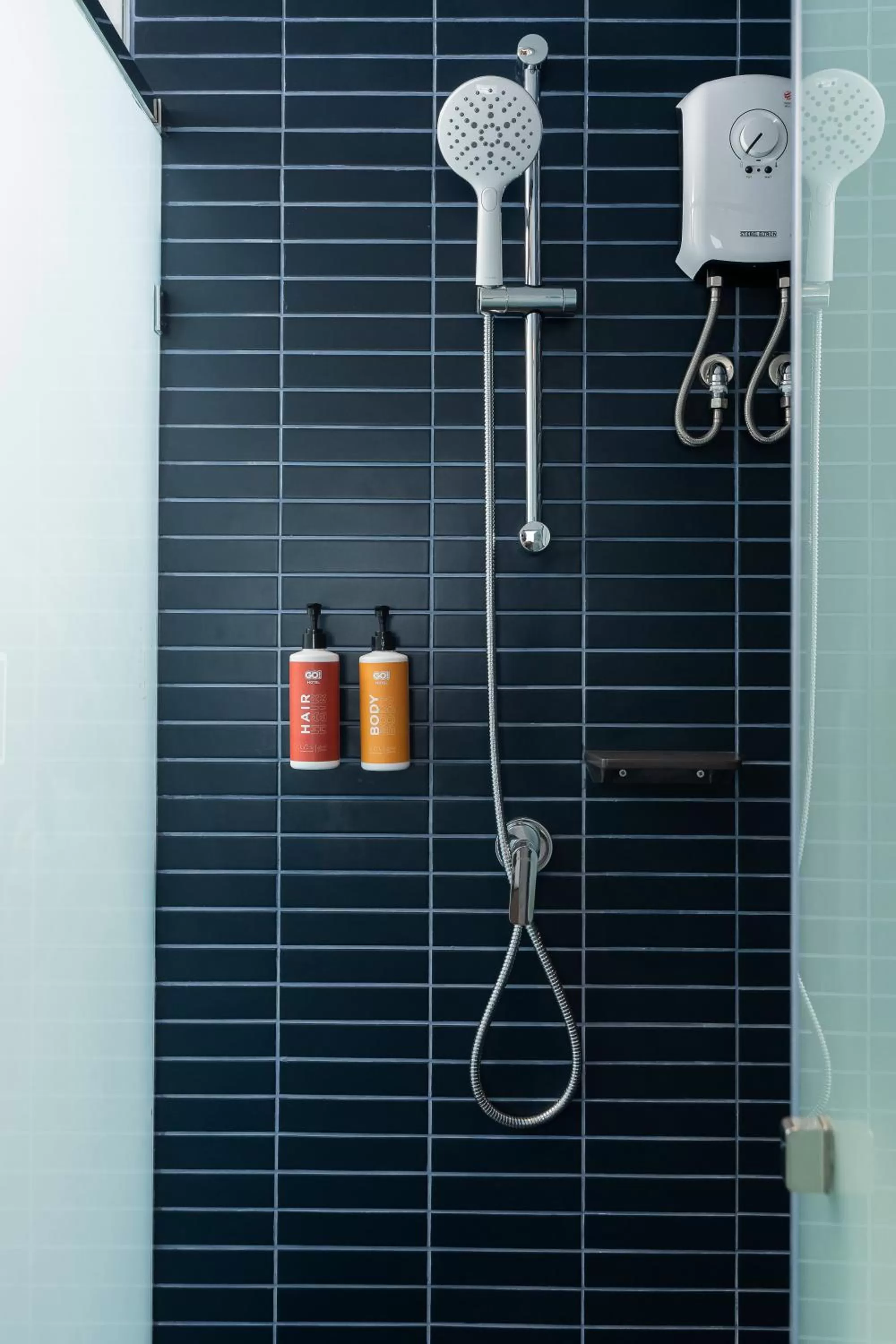 Bathroom in GO Hotel Bowin at Robinson Lifestyle Bowin