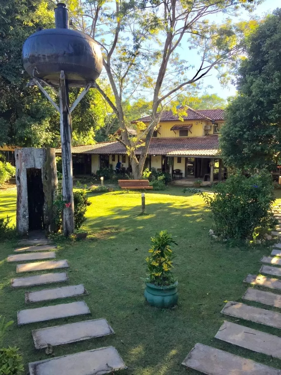 Property building in Hotel Santa Esmeralda