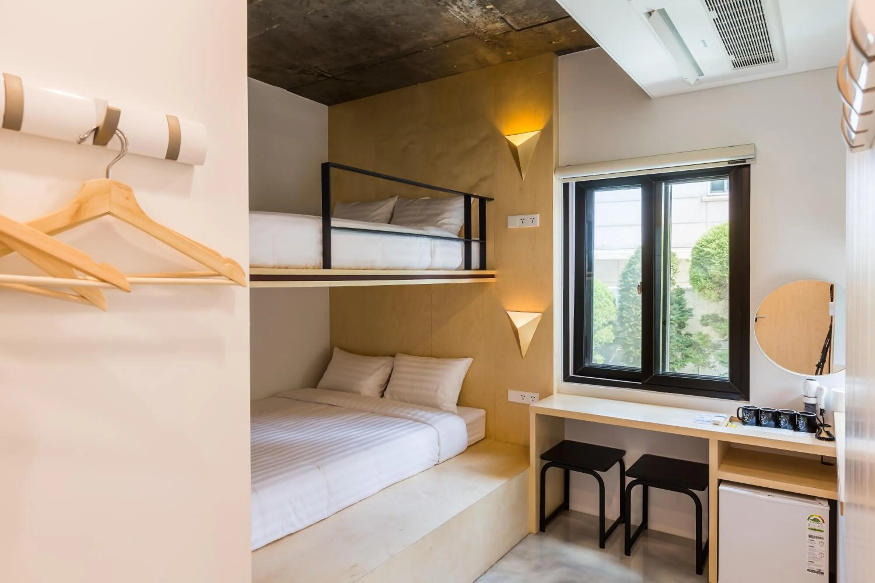 Bed in Hotel Baroato 2nd