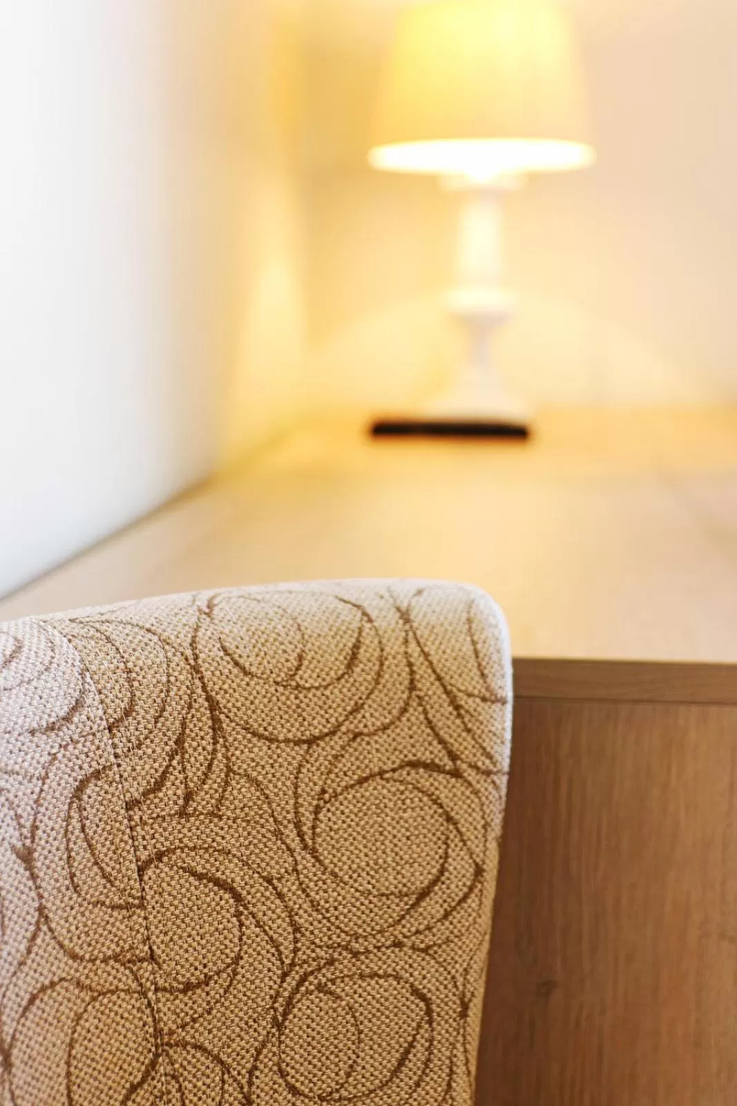 Decorative detail, Bed in Hotel Les Dunes