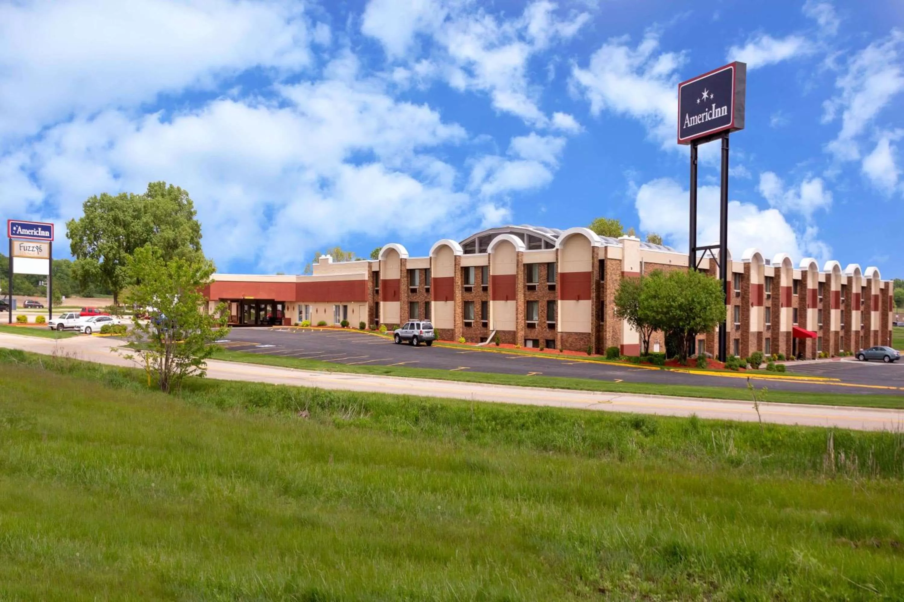 Property building in AmericInn by Wyndham Janesville