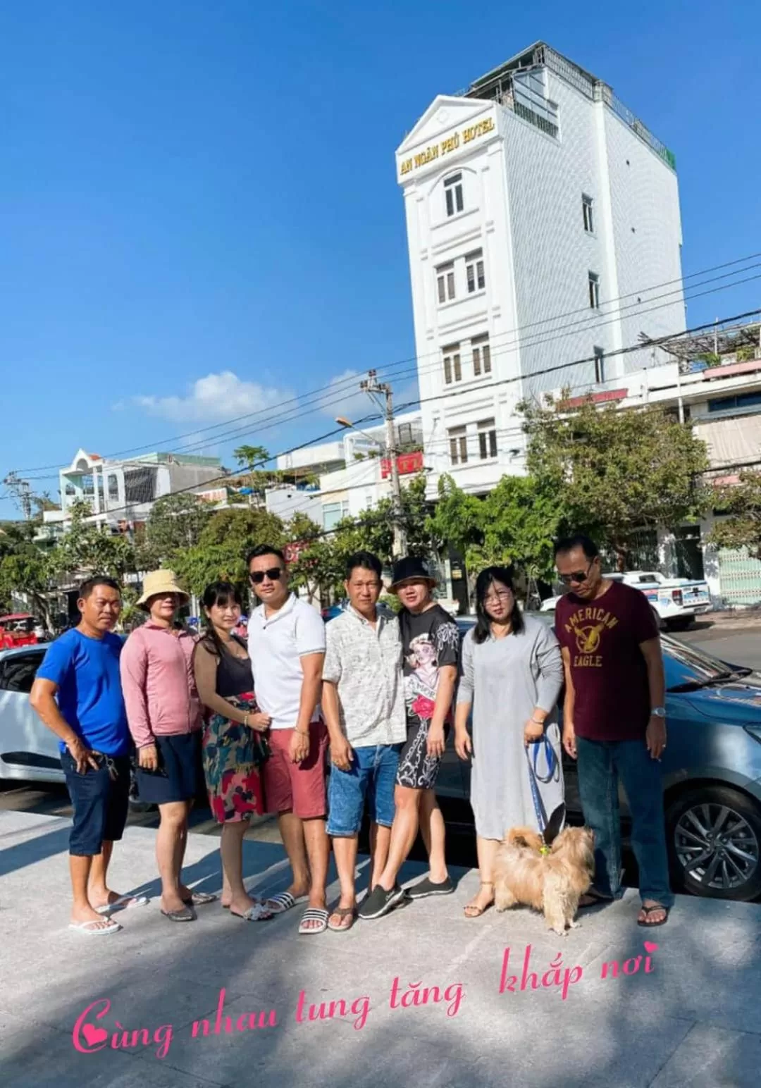 Property building in An Ngân Phú Hotel
