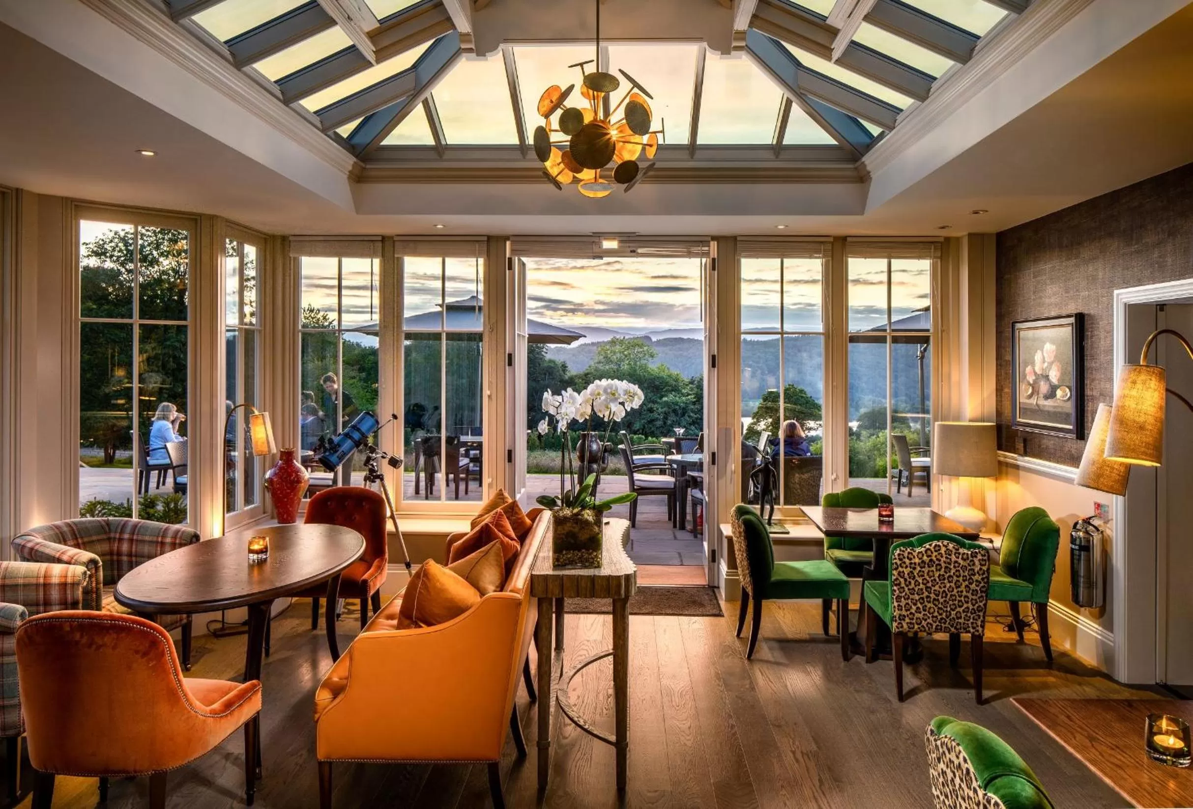 Lounge or bar in Linthwaite House Hotel