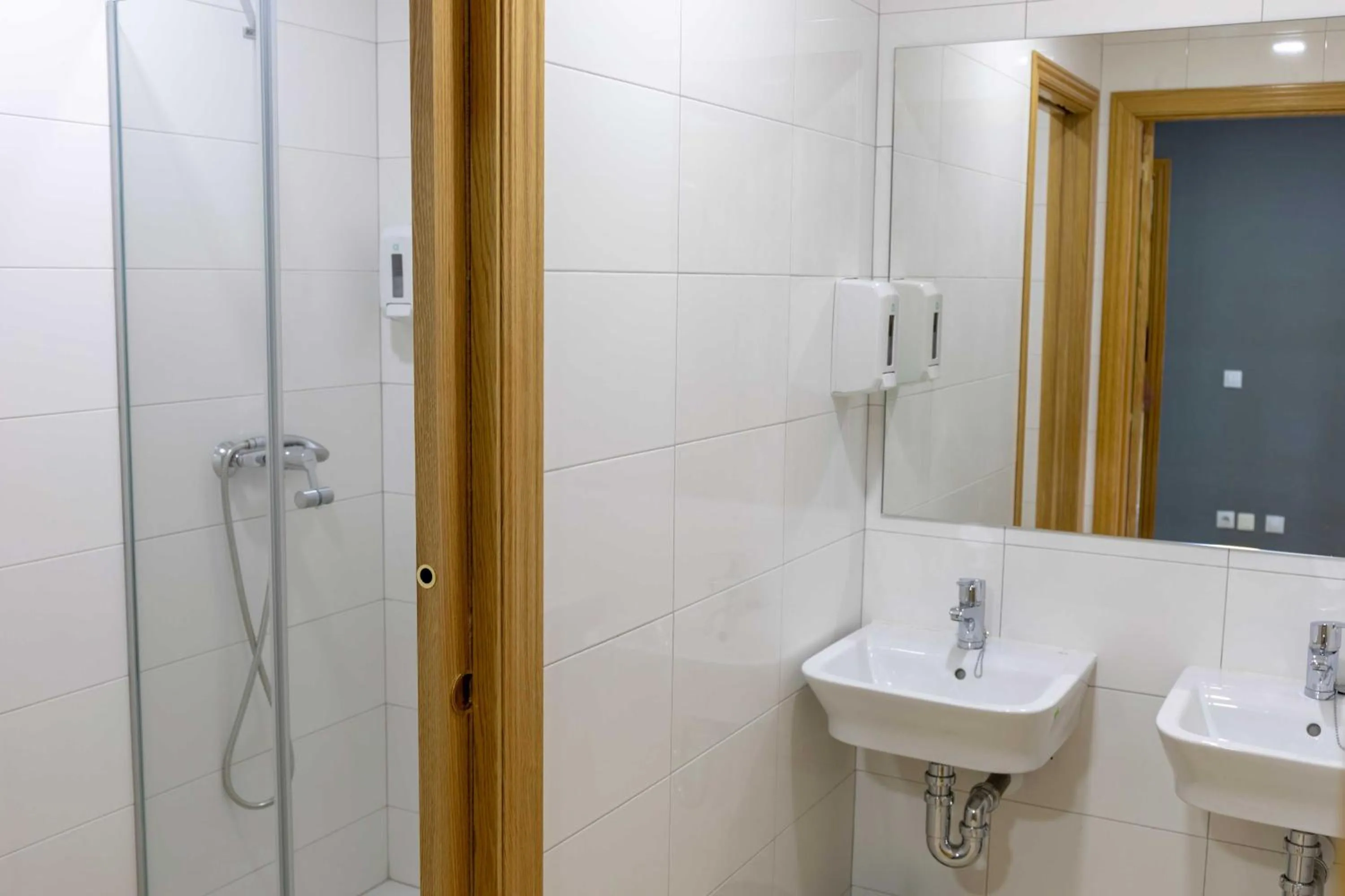 Shower in Alda Estella Hostel