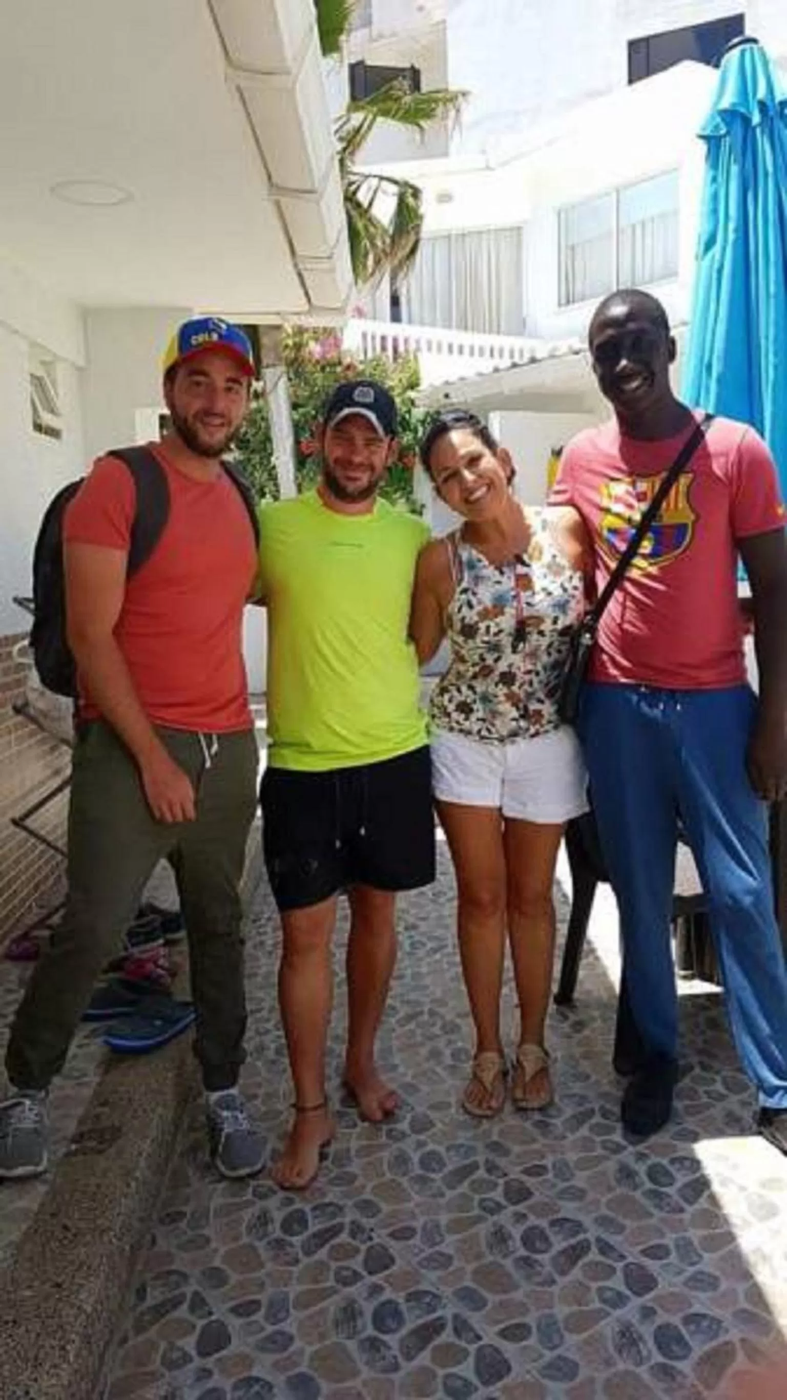 group of guests in Villa San Miguel