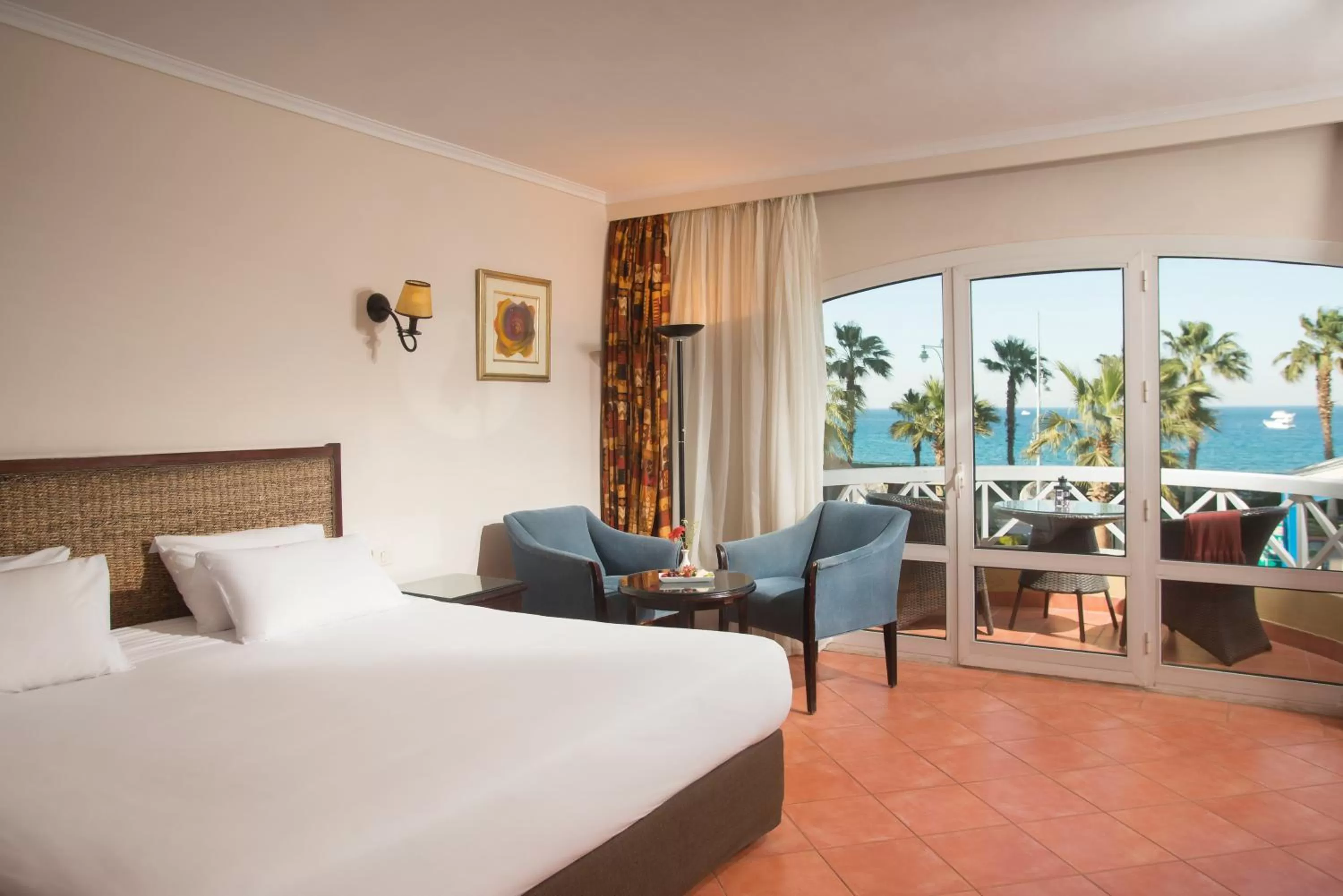 King Room with Sea View- Egyptians and Residents Only in Porto Sokhna Hotel & Spa