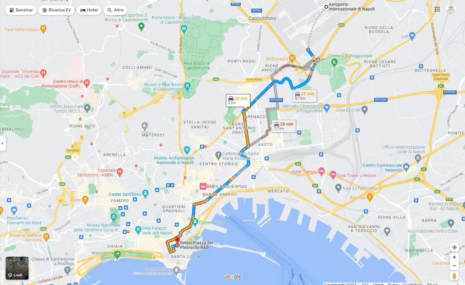 City view in Relais Piazza Del Plebiscito B&B