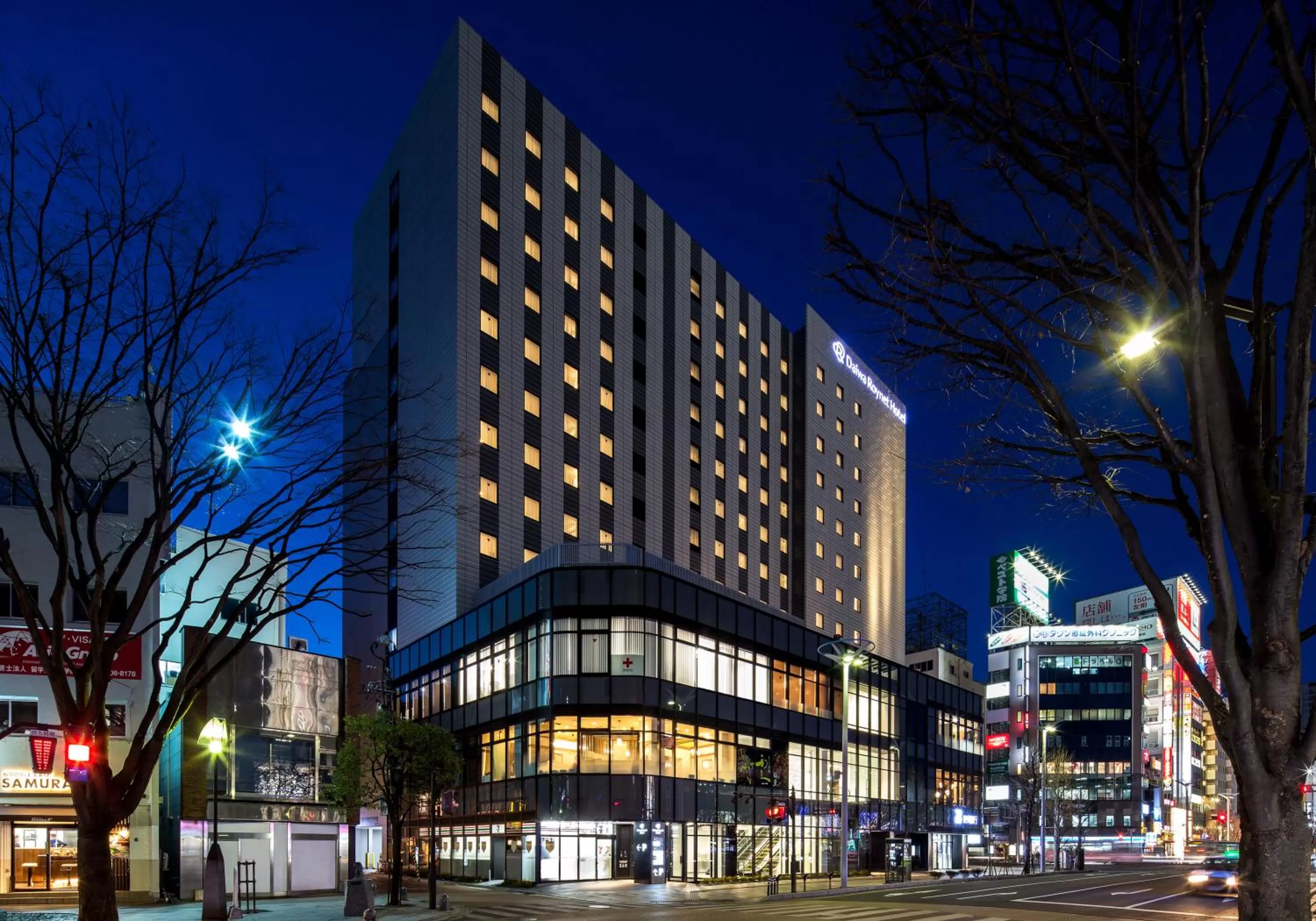 Facade/entrance in Daiwa Roynet Hotel Koriyama Ekimae