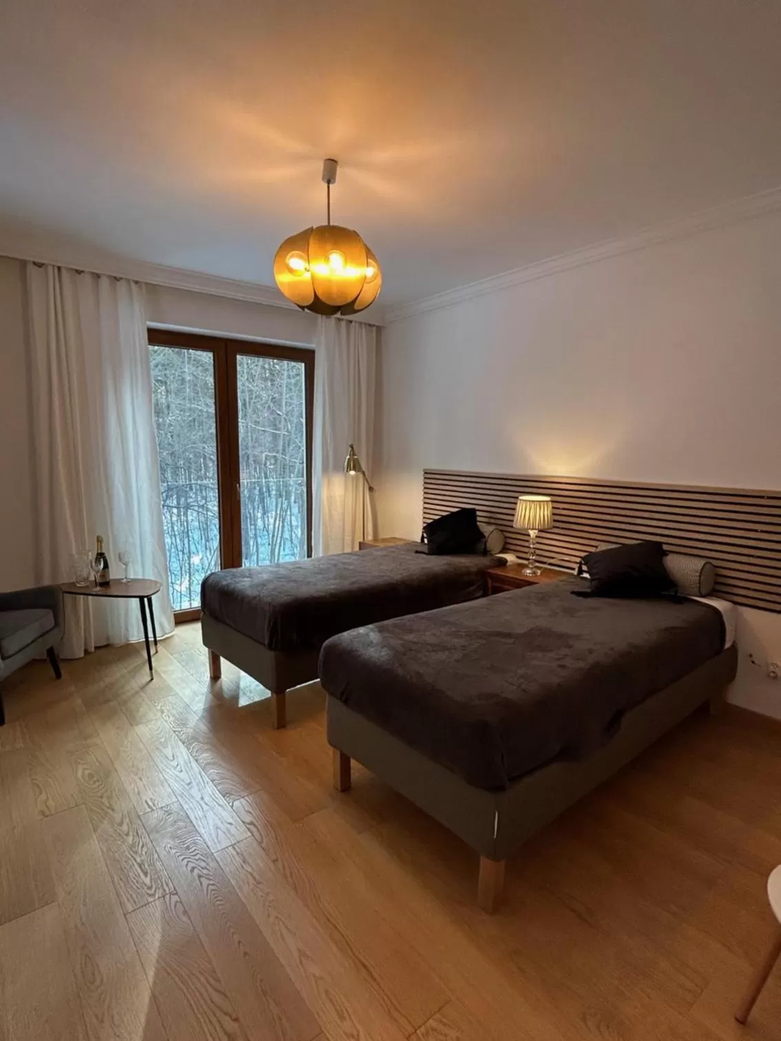 Bed in Leśna Residence & SPA