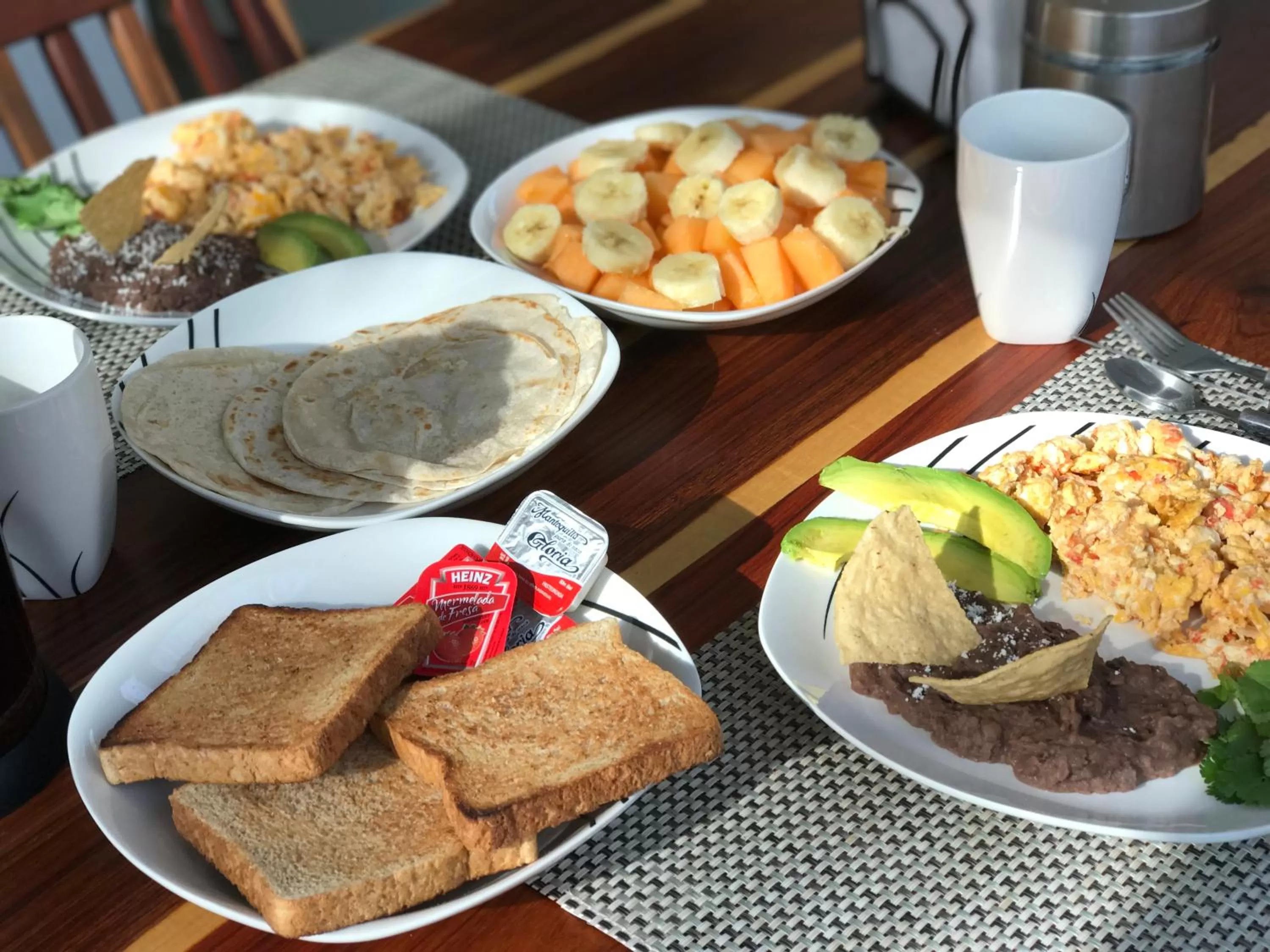 Food close-up in Casa Kaan Calakmul