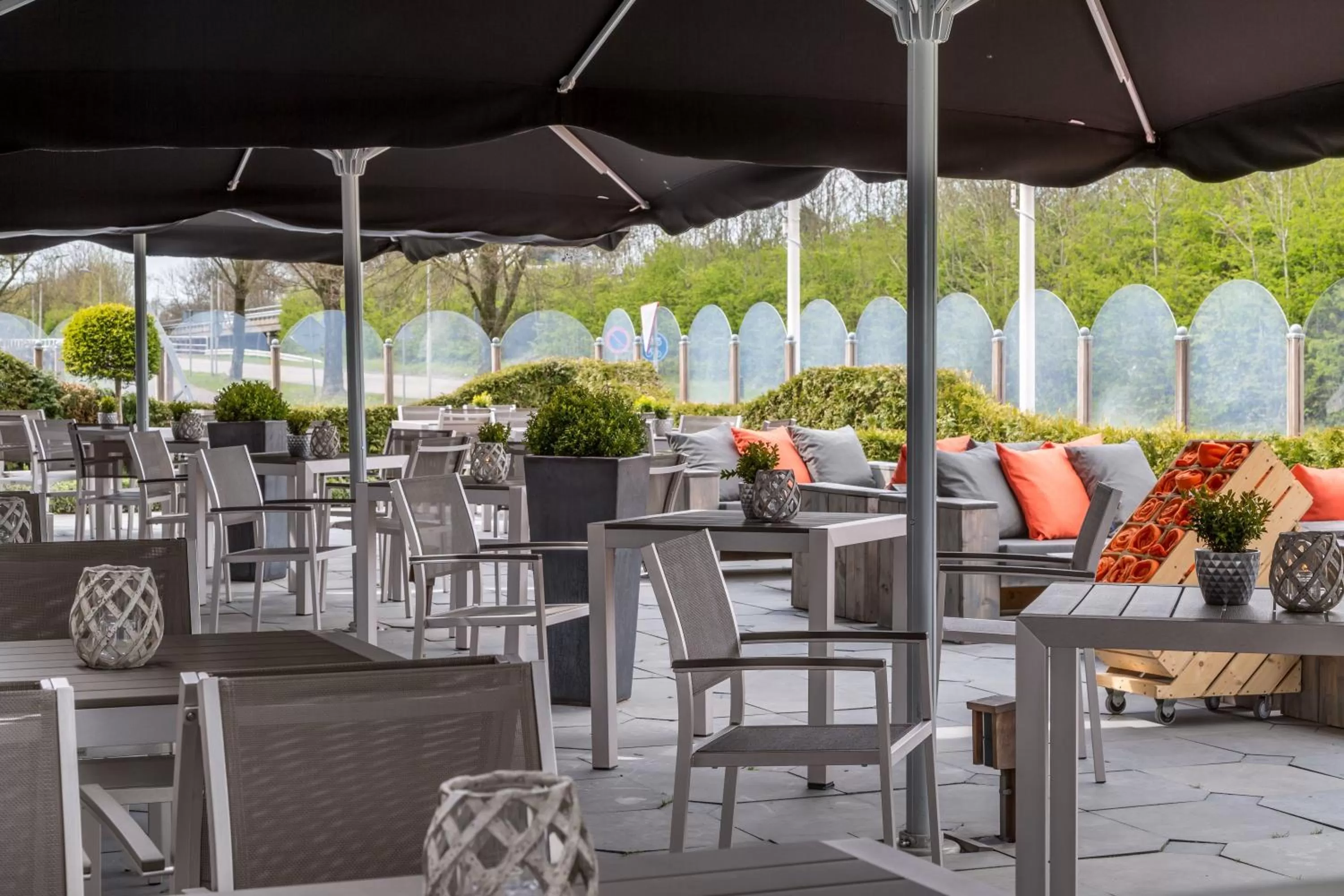 Balcony/Terrace in Hotel De Zoete Inval Haarlemmerliede