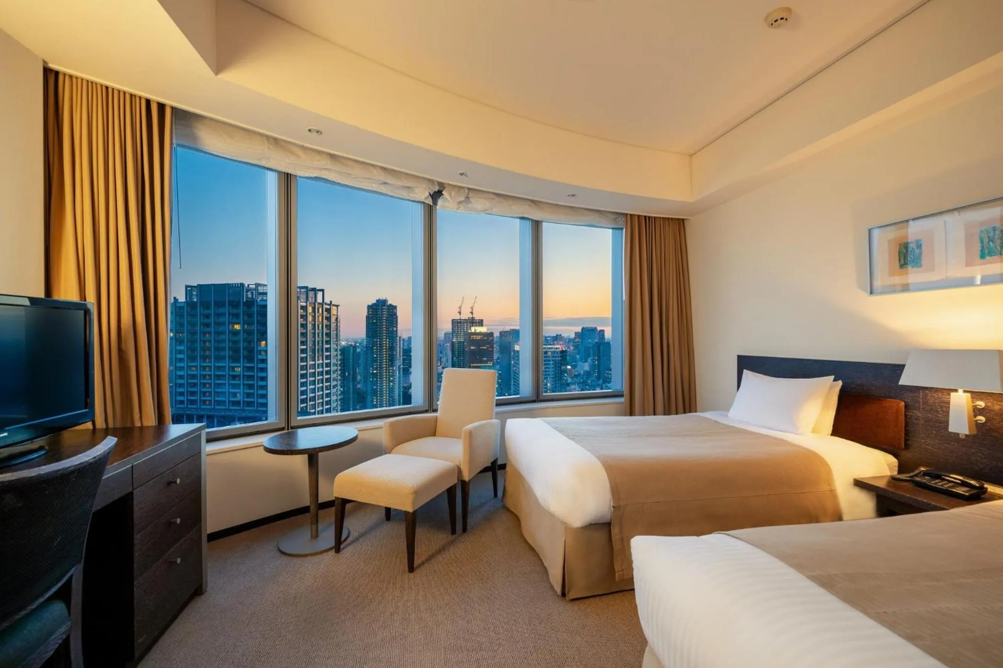 Bed in Park Hotel Tokyo