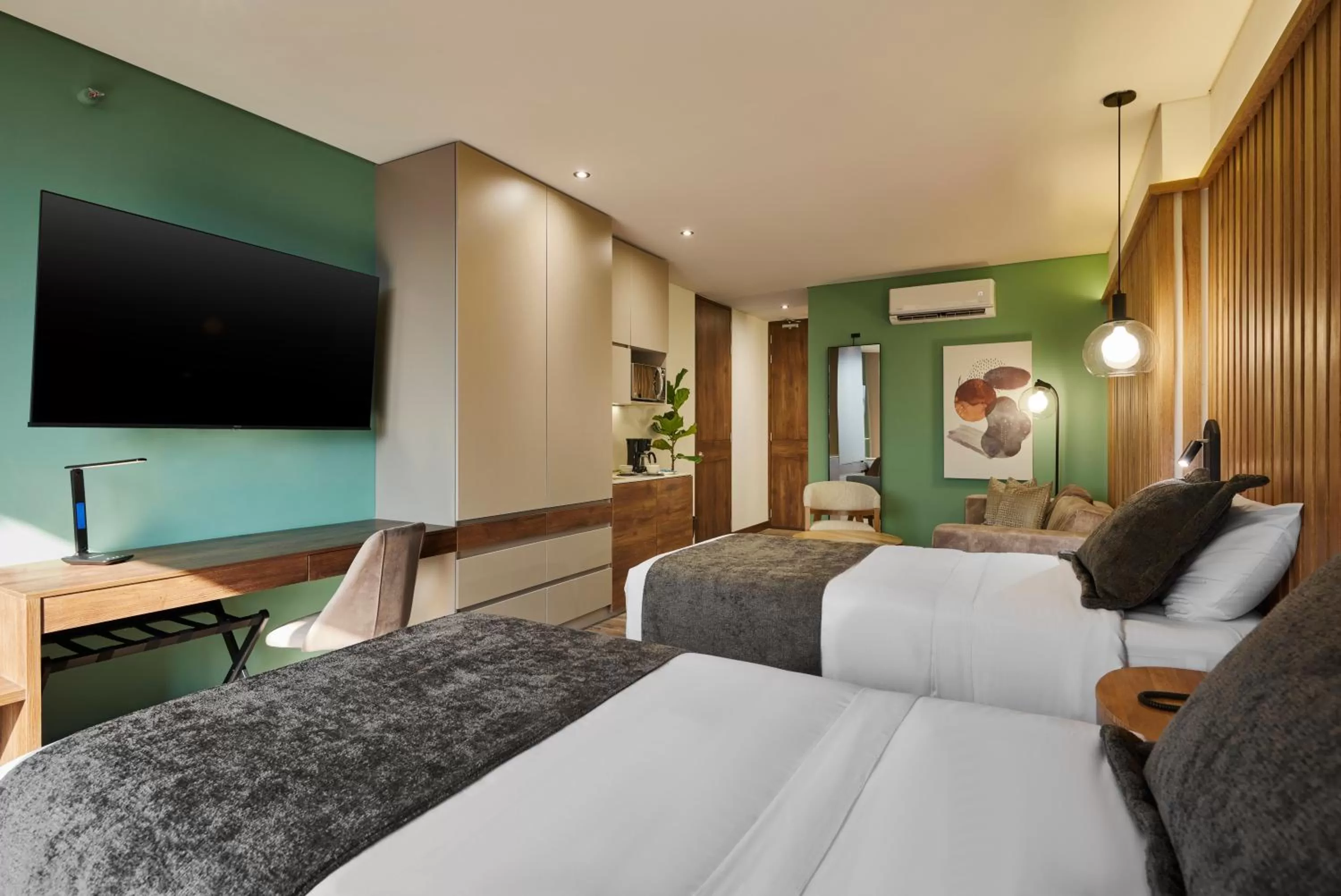 Communal lounge/ TV room in Blues Suites Medellín