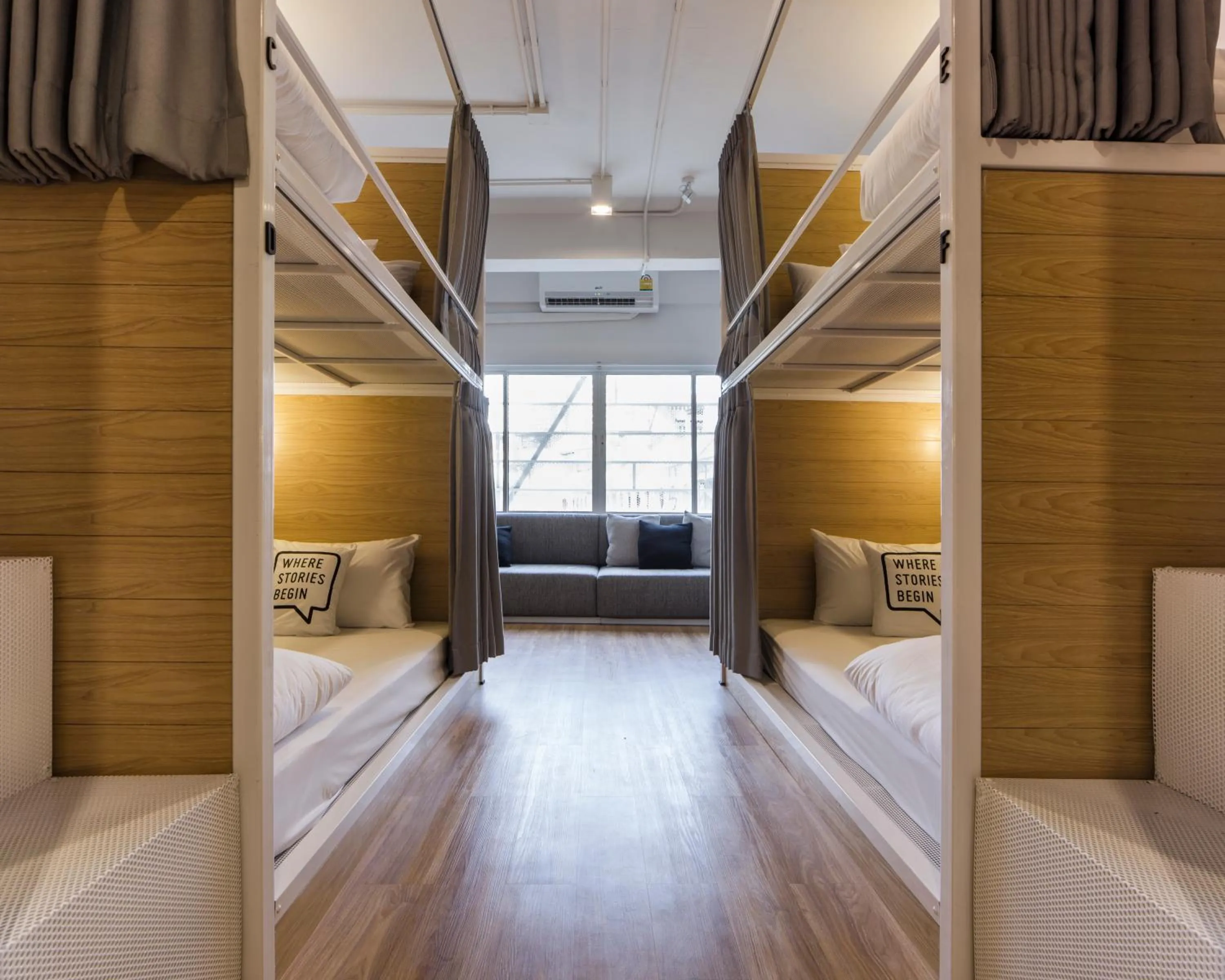 Photo of the whole room, Bed in Bed One Block Hostel