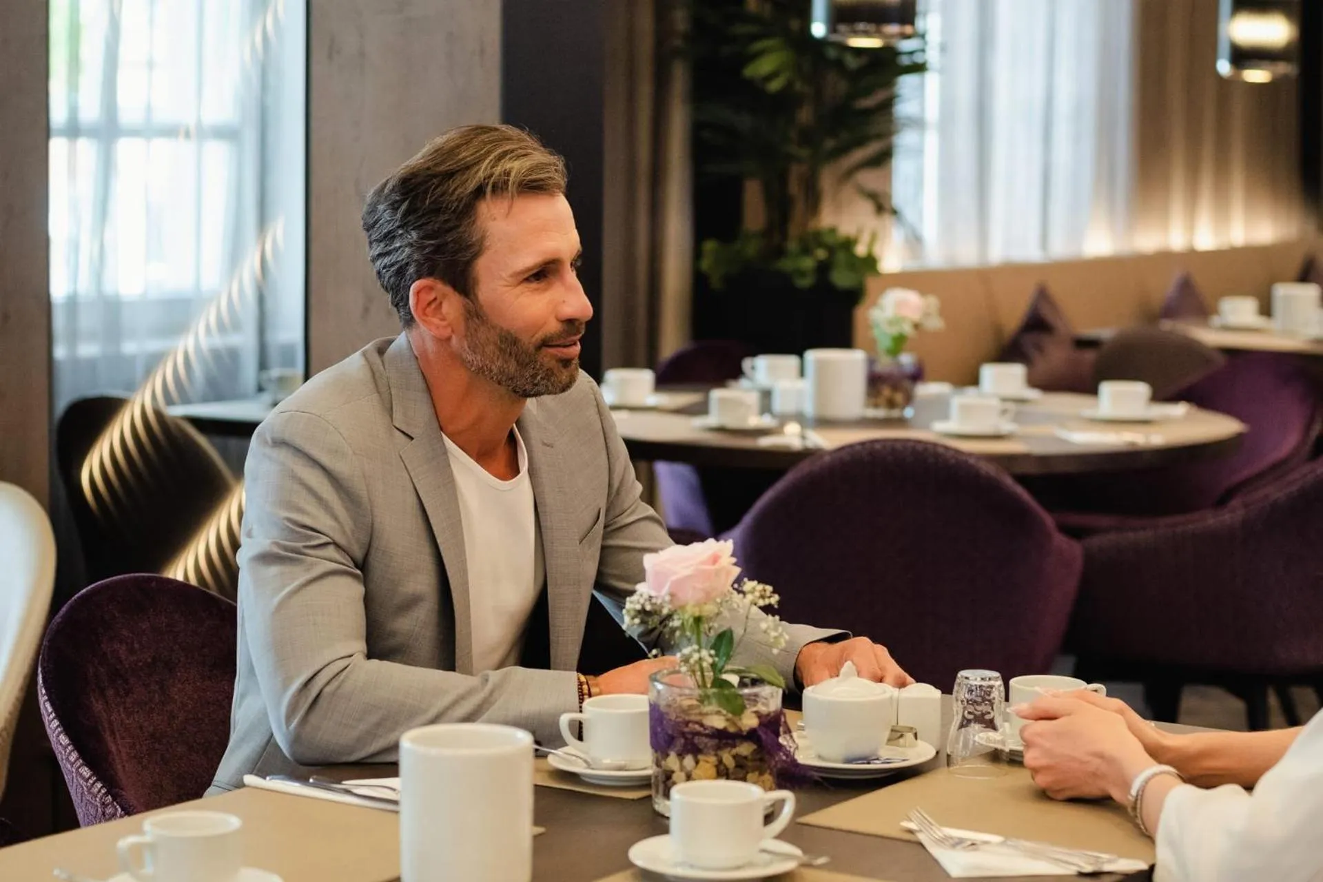 Restaurant/places to eat in Hotel Merkur - Superior