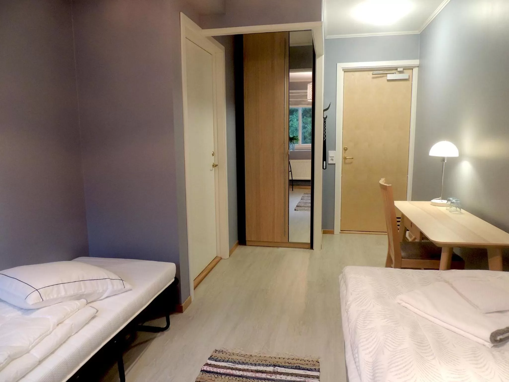 Photo of the whole room, Bed in Hotell Munkeröd