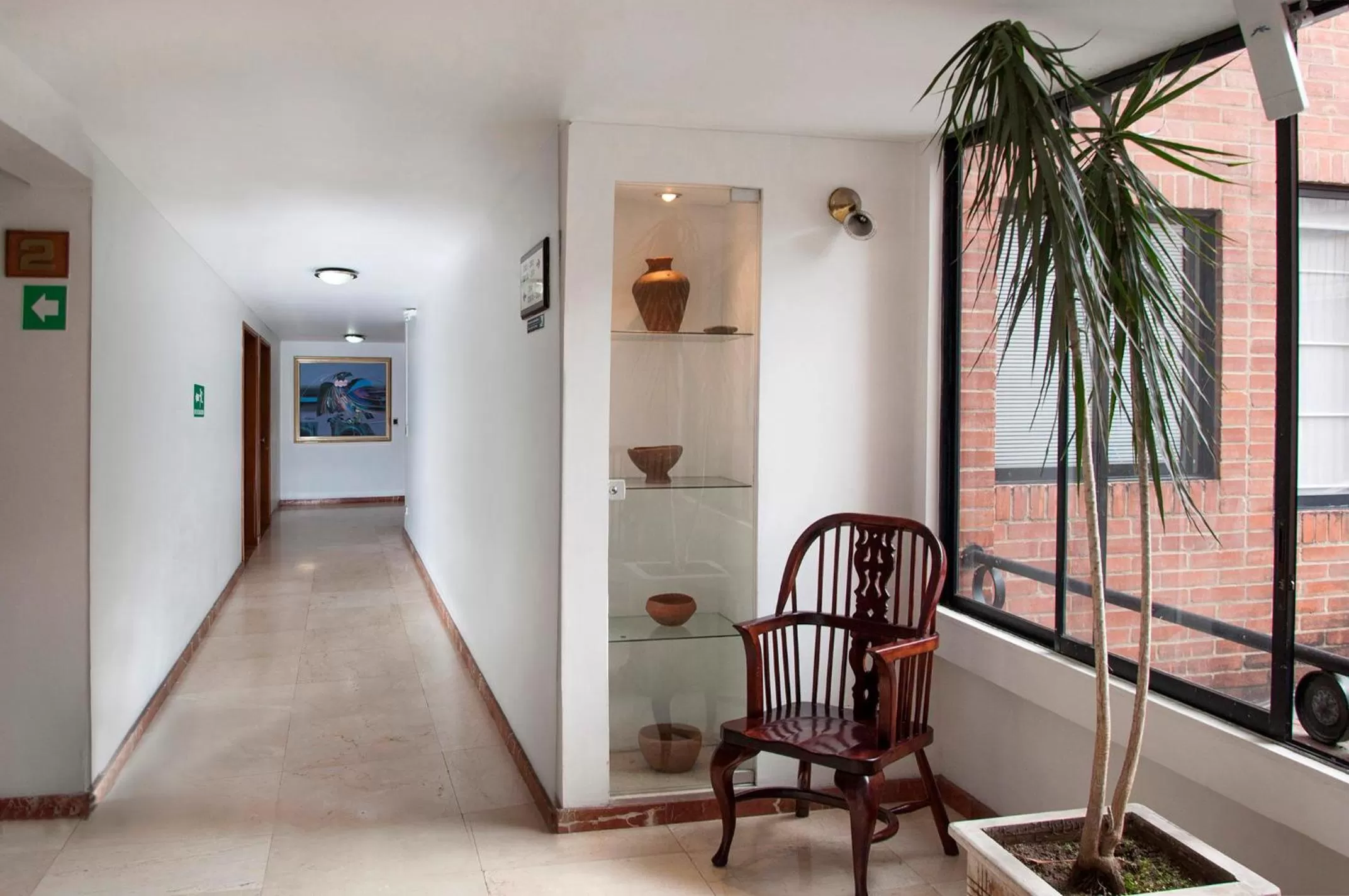 Decorative detail in Apartaestudios Los Andes