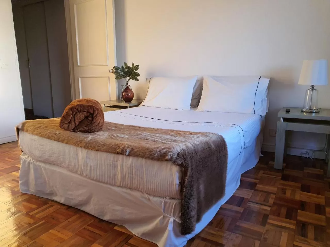 Bed in Hotel Casa Madero