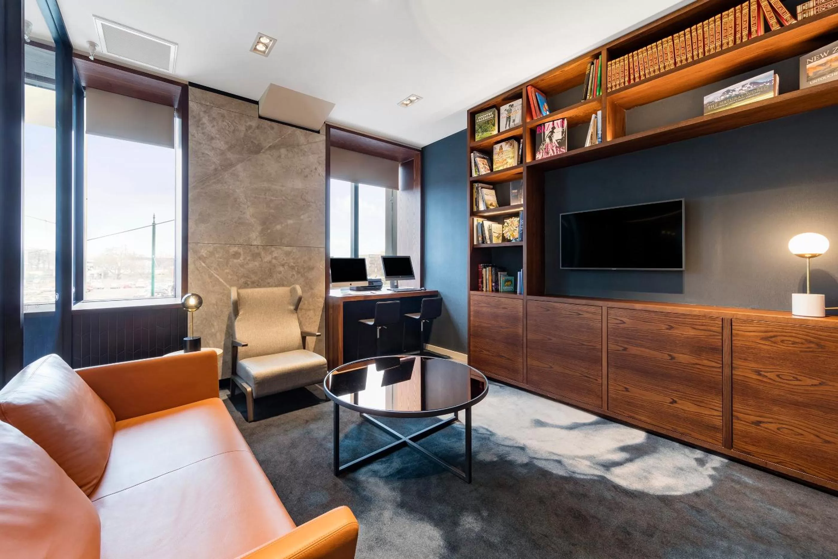 Communal lounge/ TV room in Crowne Plaza Christchurch by IHG