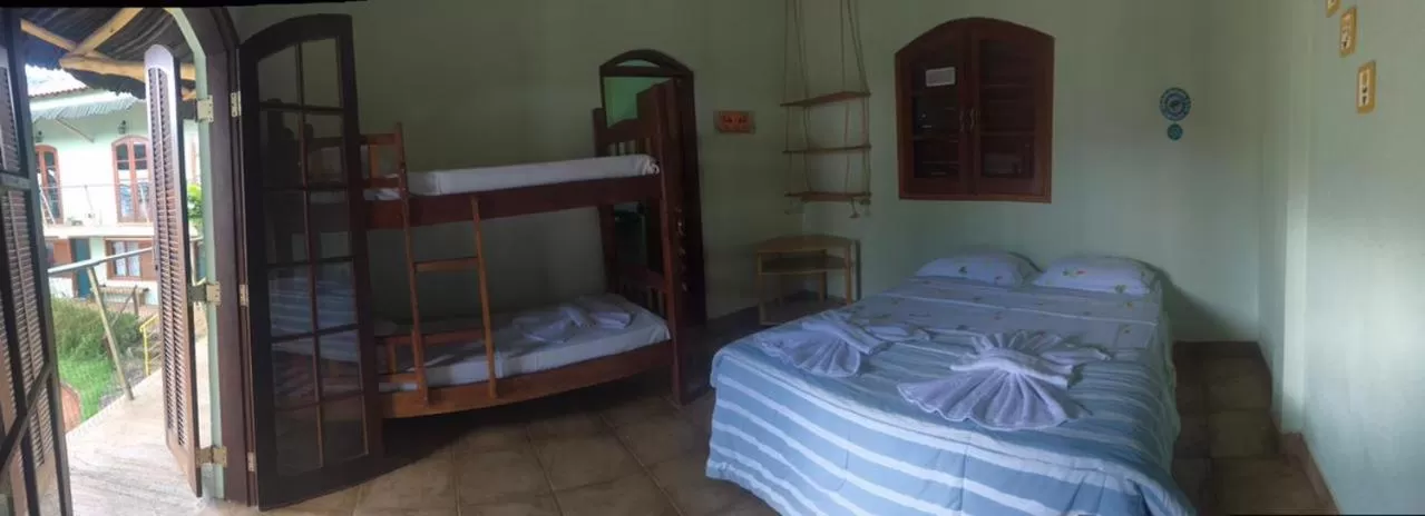 Bed in Pousada Spa Saúde Melhor