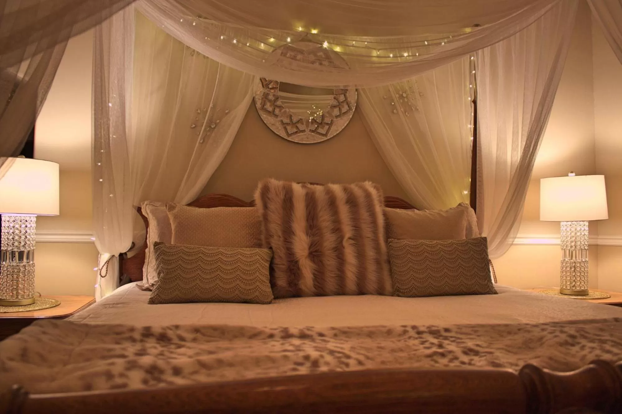 Bed in Black Bear Manor