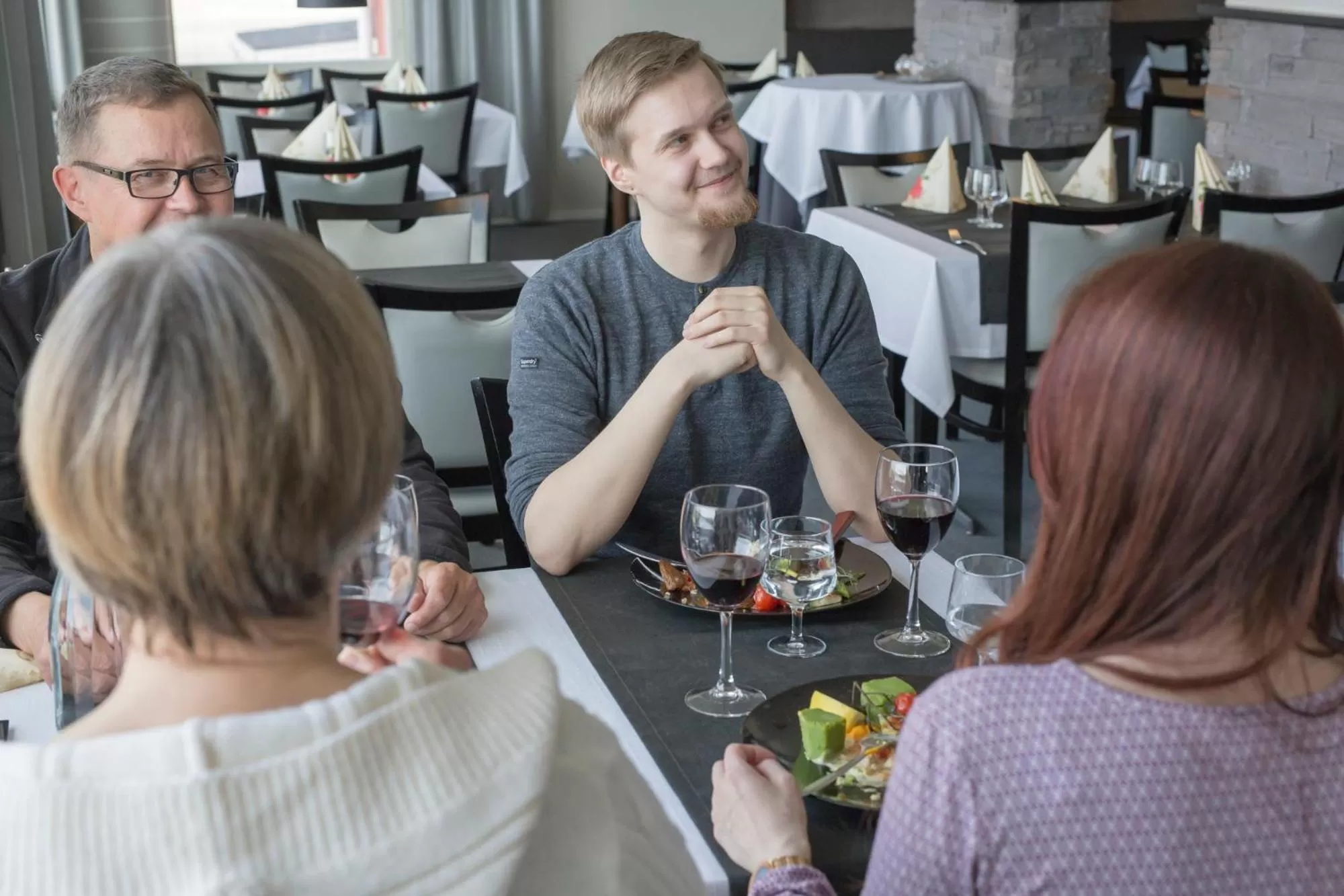 Food and drinks in Hotel Inari