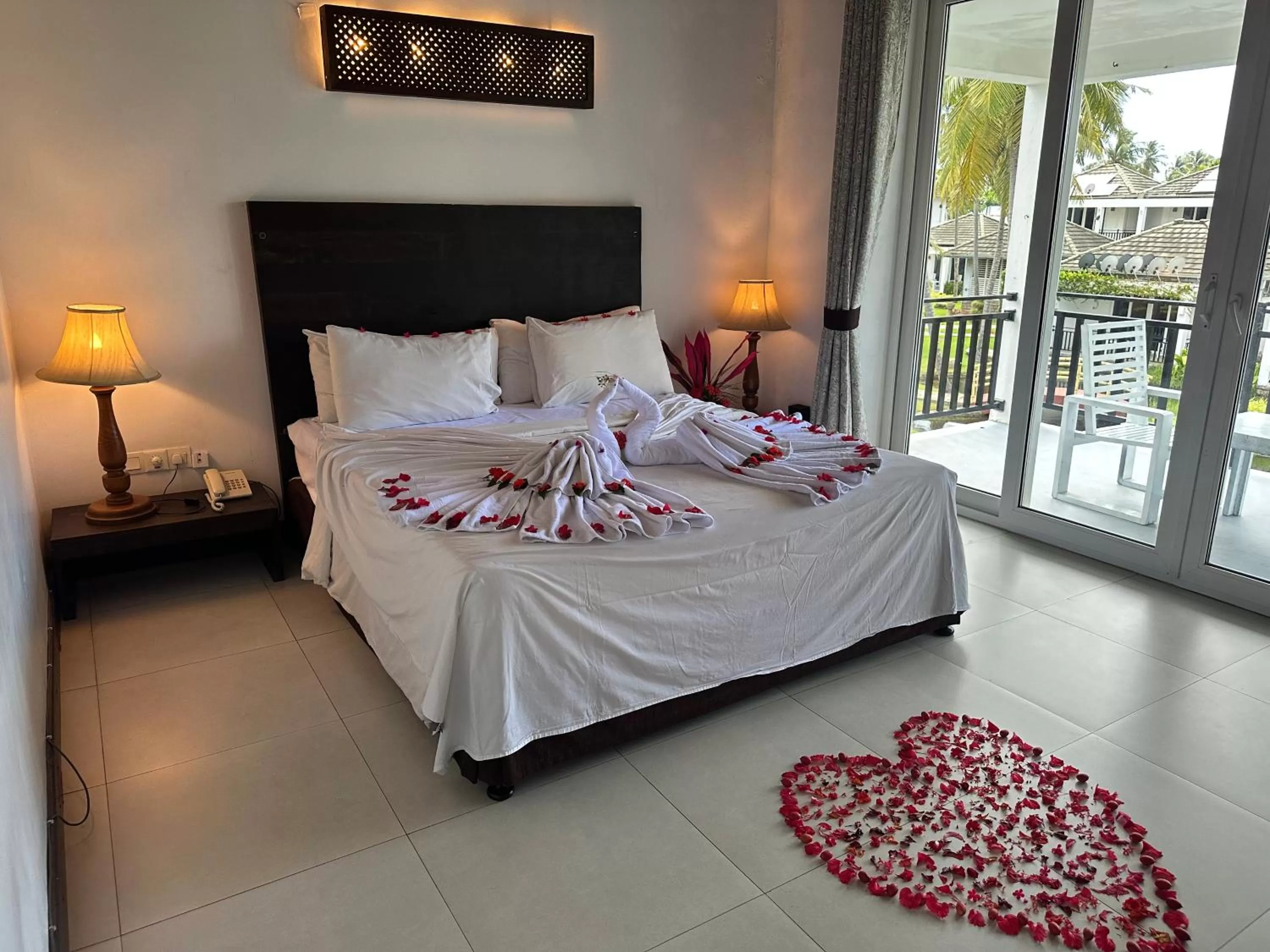 Bed in Amaluna Resorts