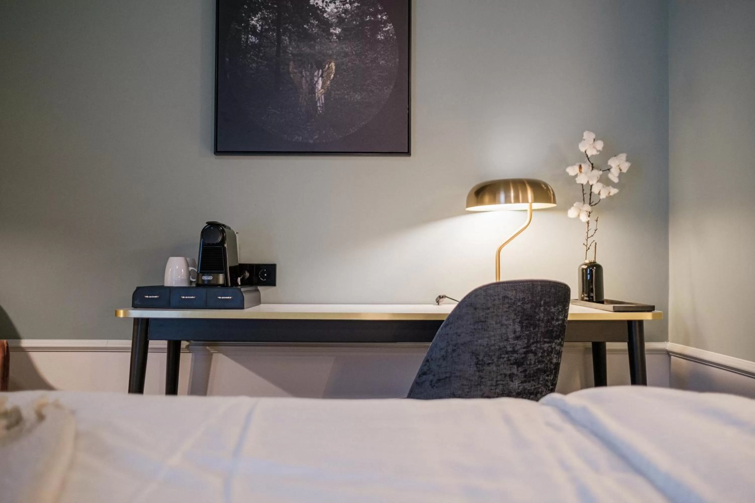 Bed in Hotel Residenz Pforzheim