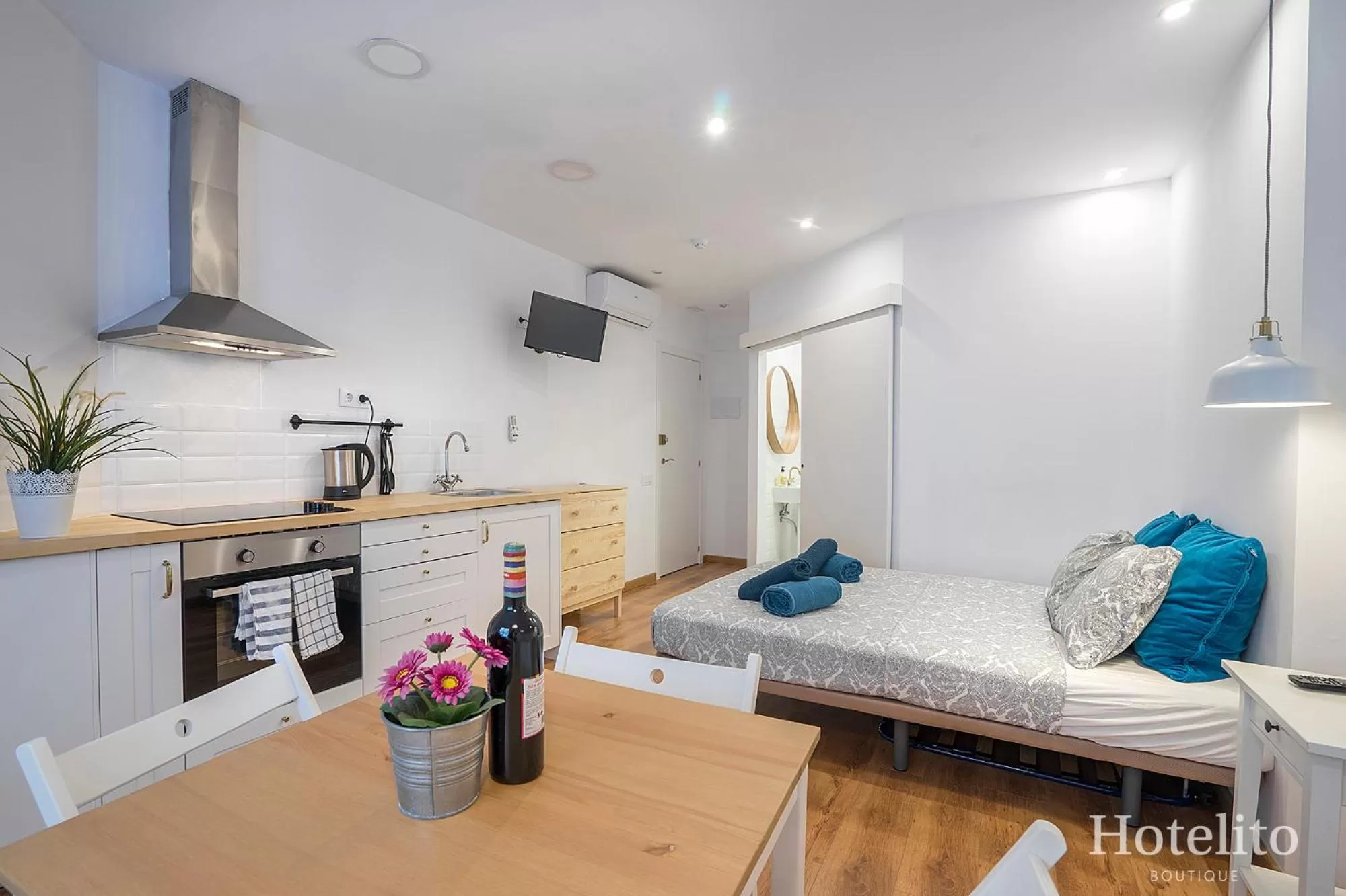 Living room in Hotelito Boutique Cinca