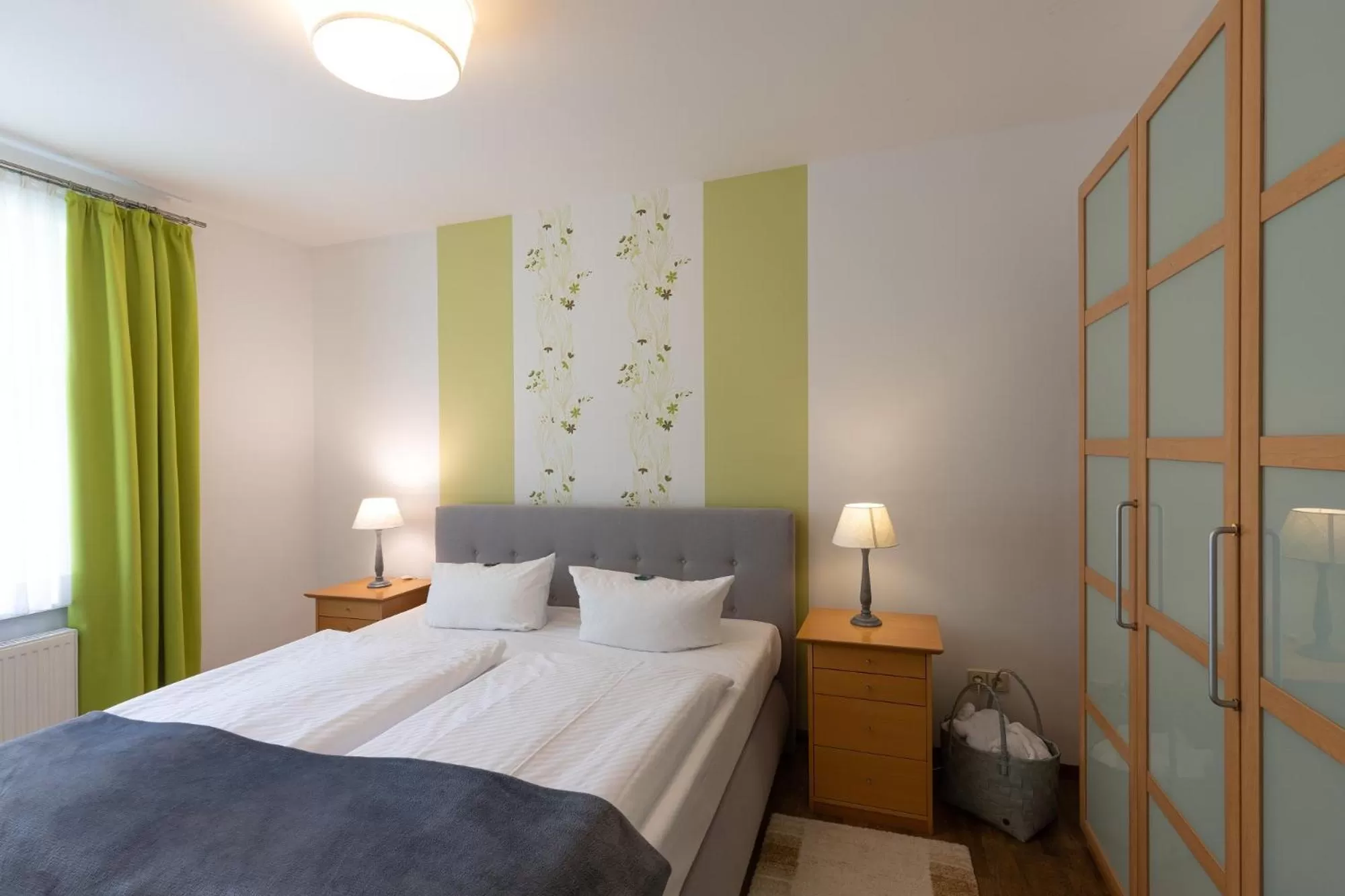 Bed in Seehotel Lindenhof