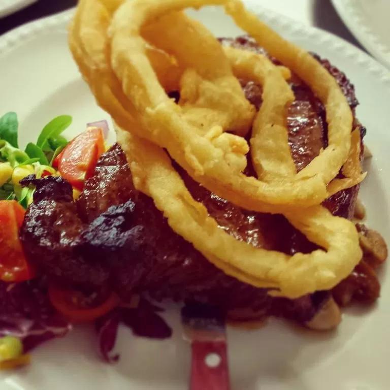 Food close-up in The Derg Arms B&B