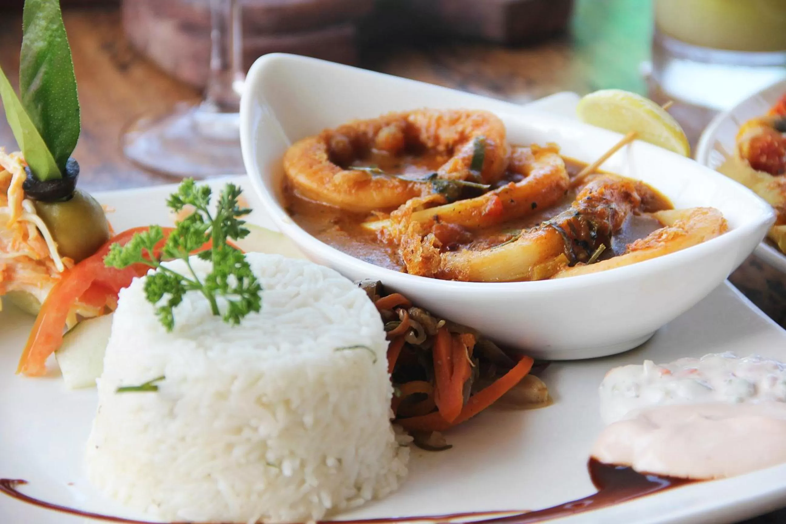 Food in Mnarani Beach Cottages