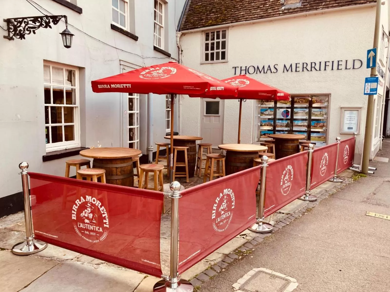 Garden in Kings Arms Hotel