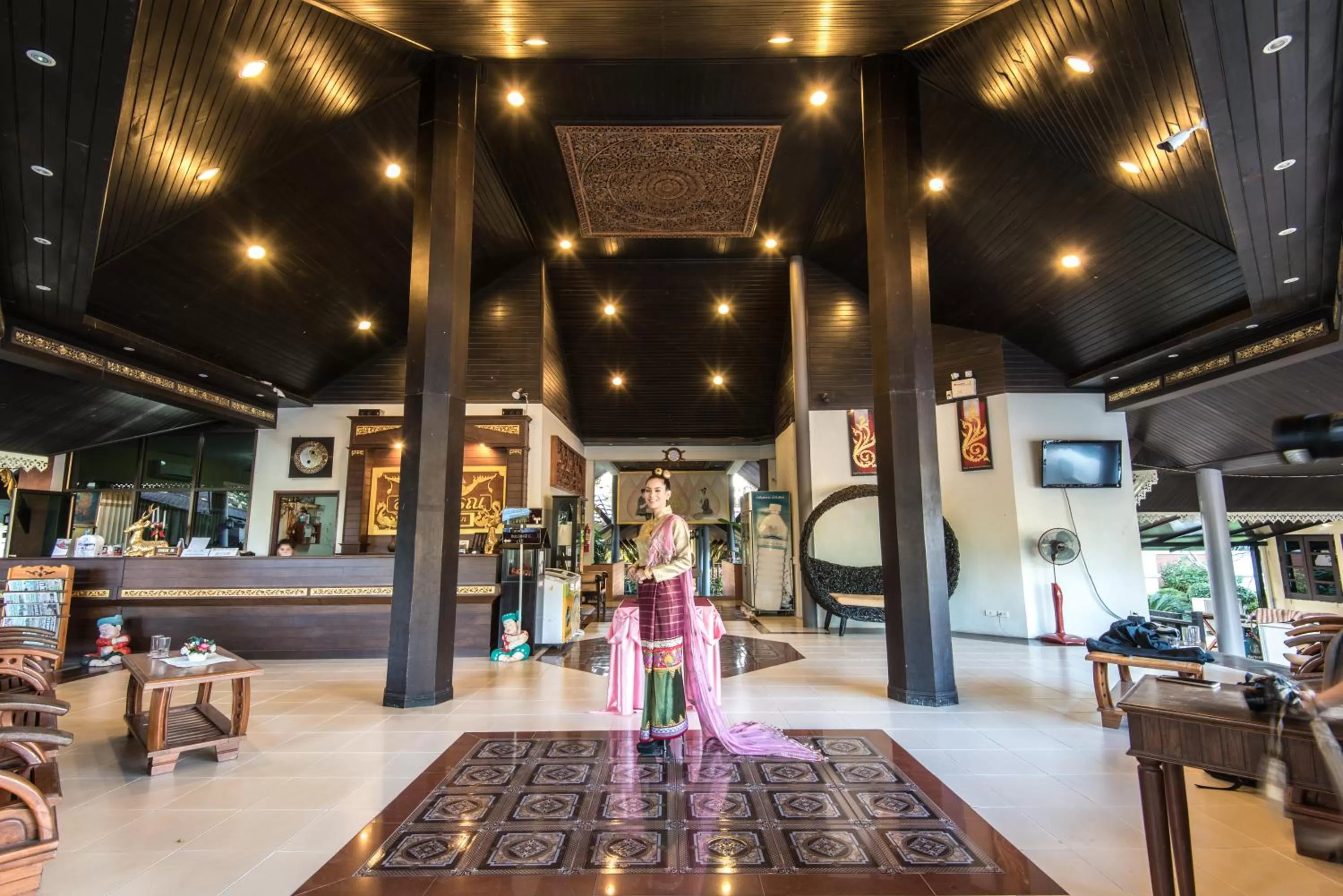 Lobby or reception in Luckswan Resort Chiang Rai - SHA Extra Plus