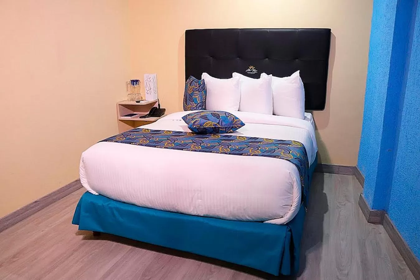 Bed in Hotel Alto Mar