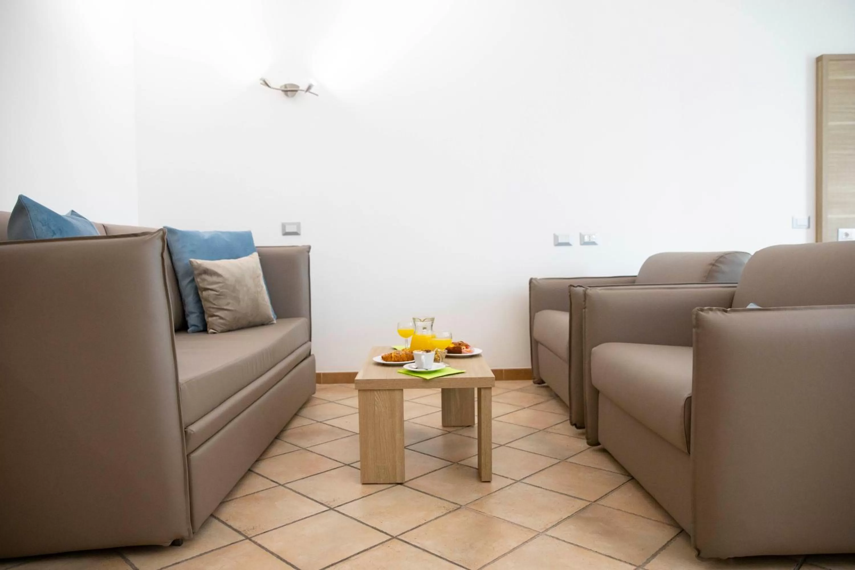 Living room in Pegasus Hotel