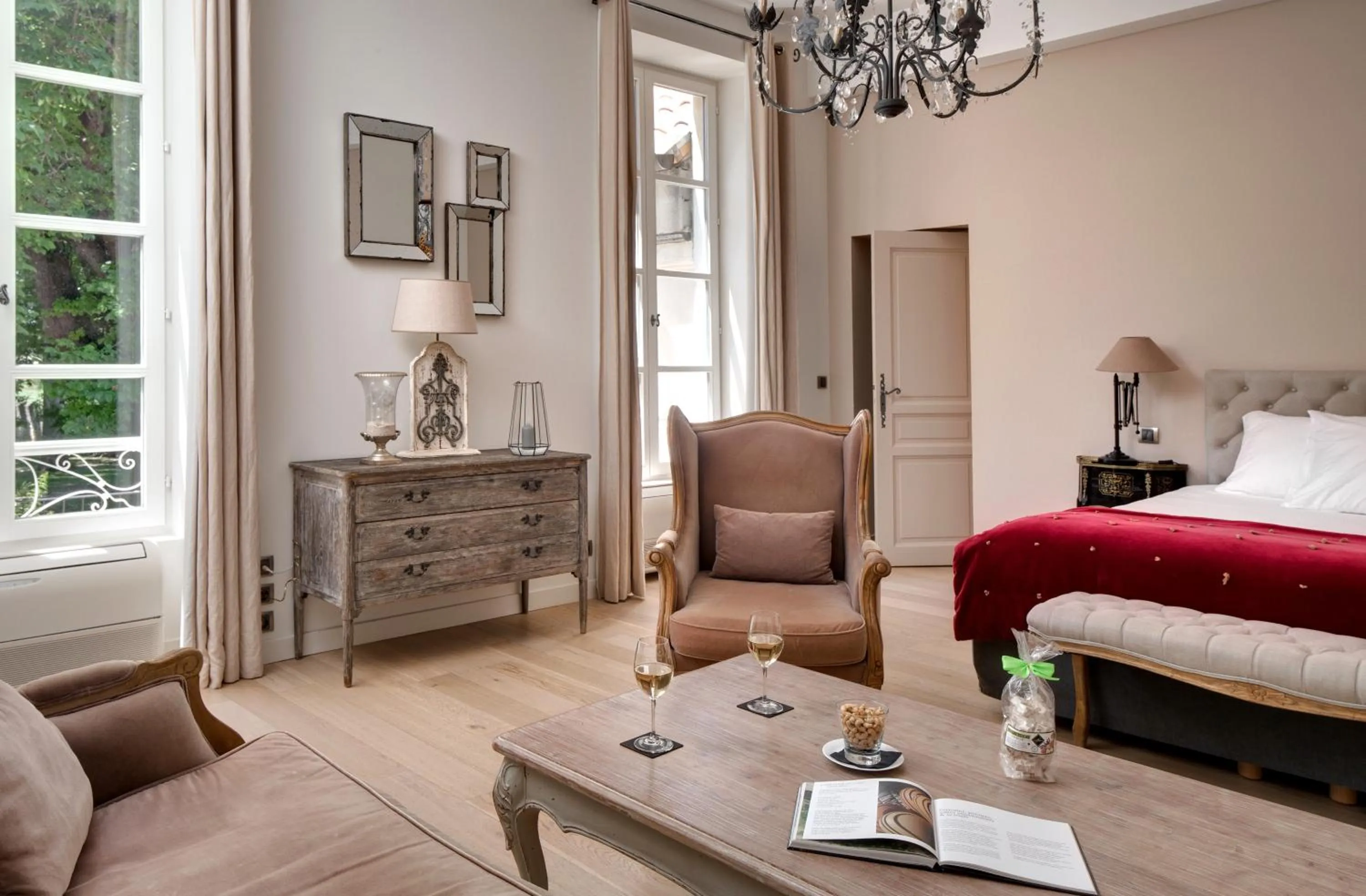 Bed in Le Domaine Du Colombier