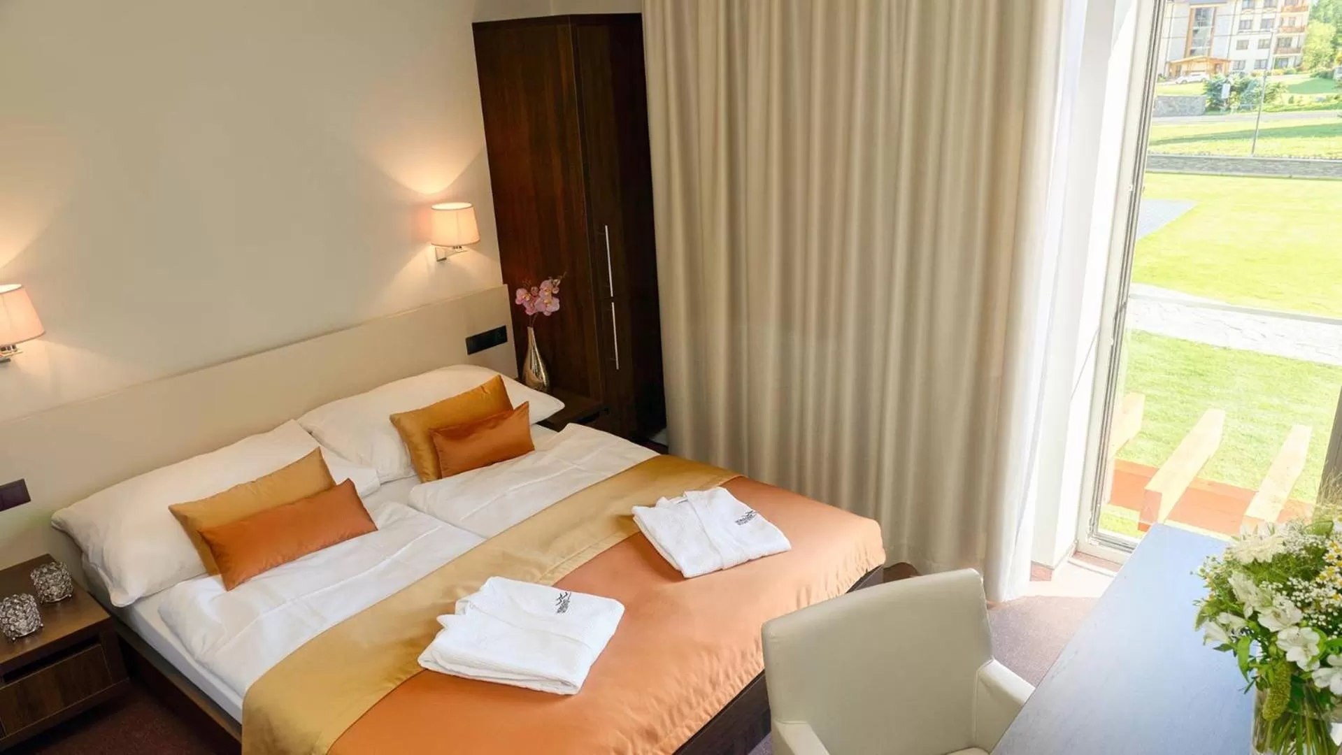 Decorative detail, Bed in Horizont Resort