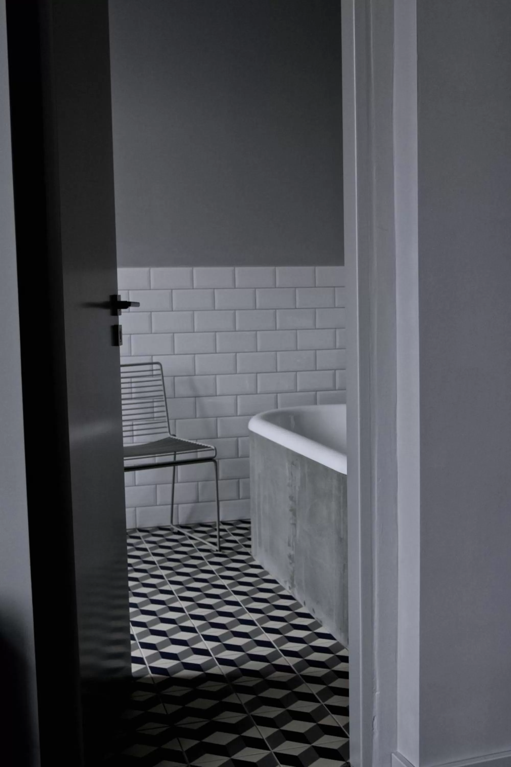 Bathroom in Hotel city.city