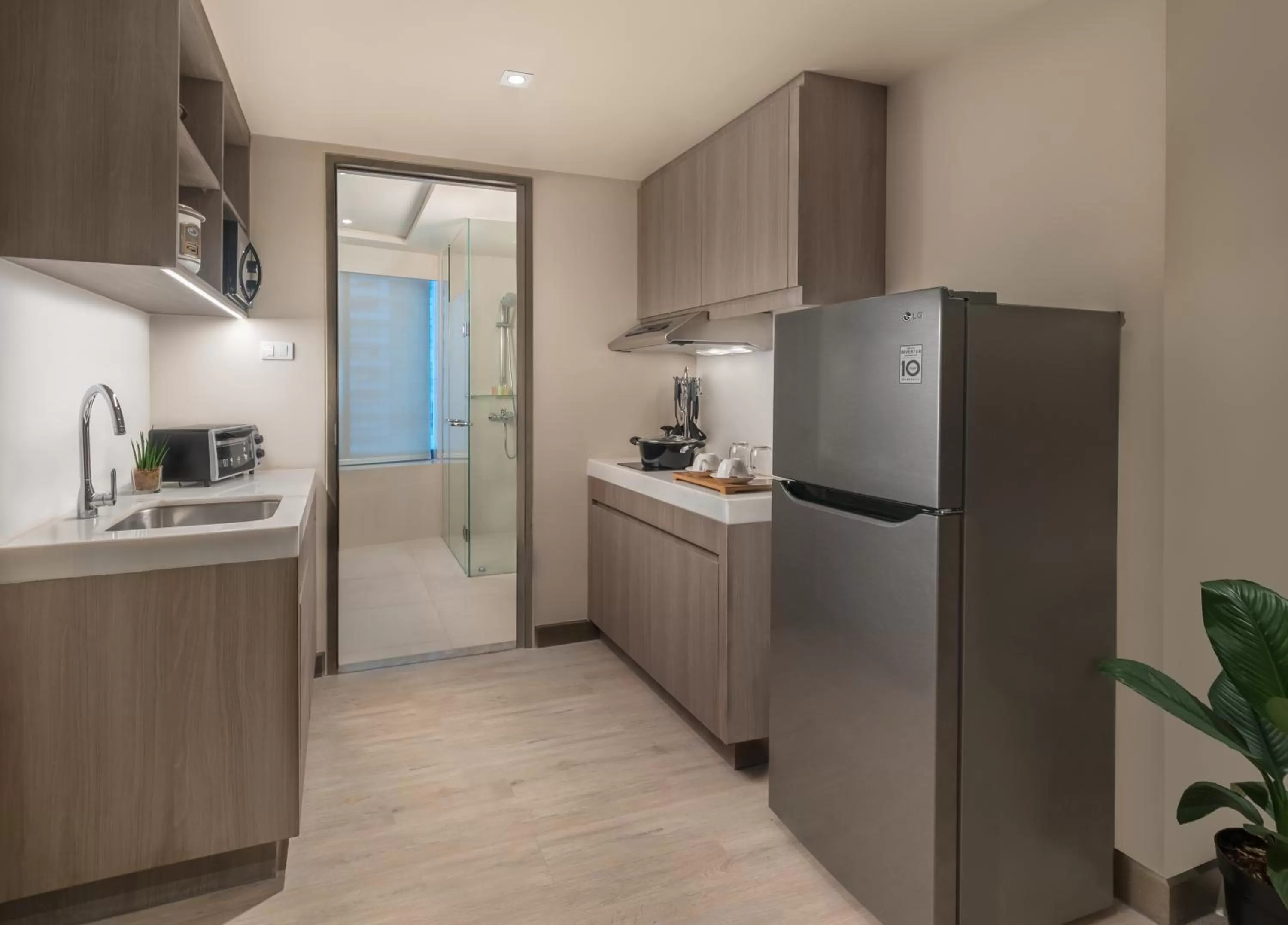 Kitchen or kitchenette in Seda Residences Makati