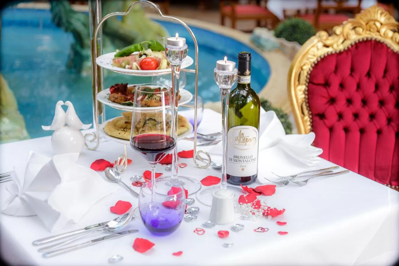 Food close-up in Hotel Don Giovanni