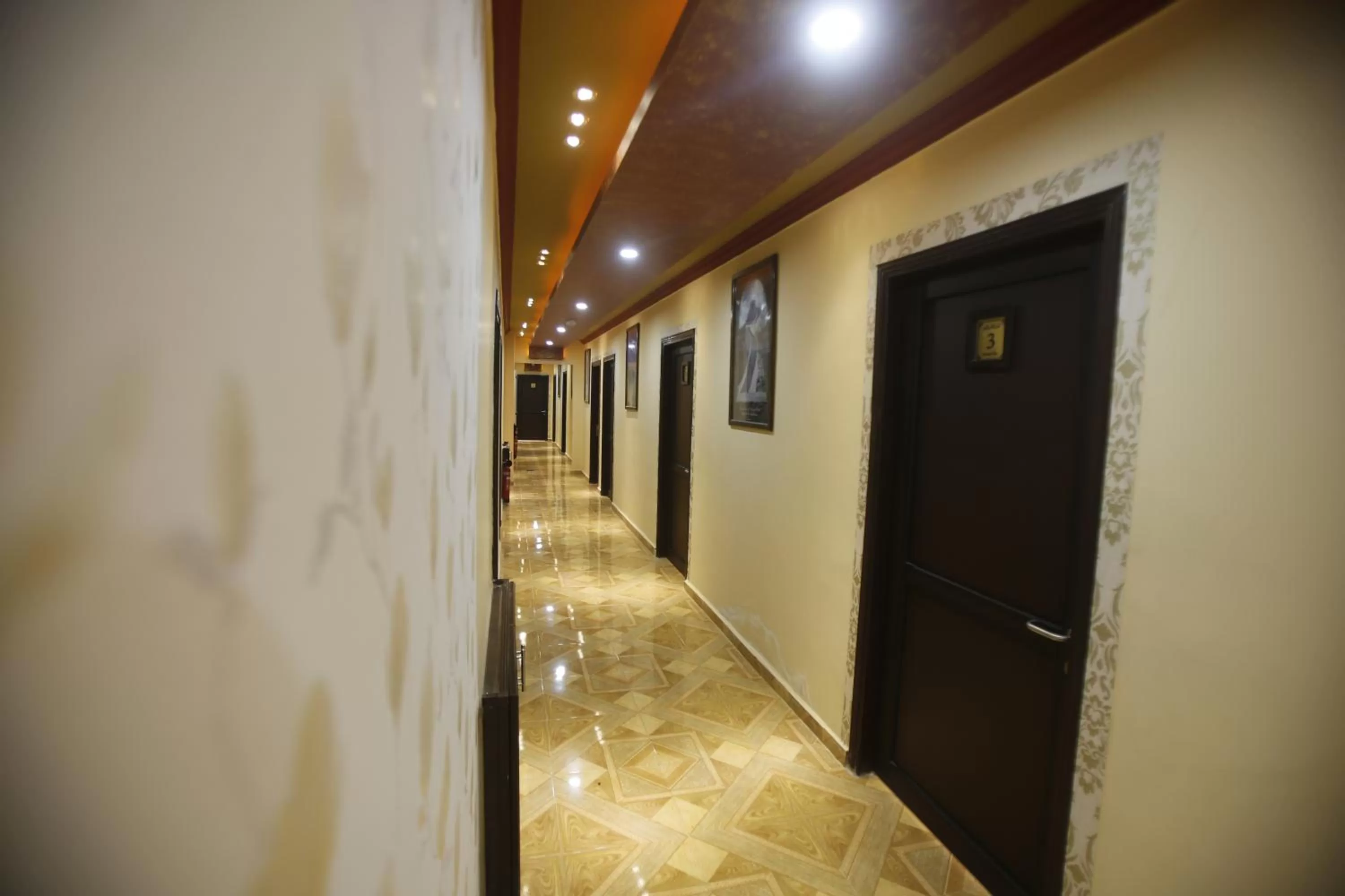 Lobby or reception in Isra Hotel