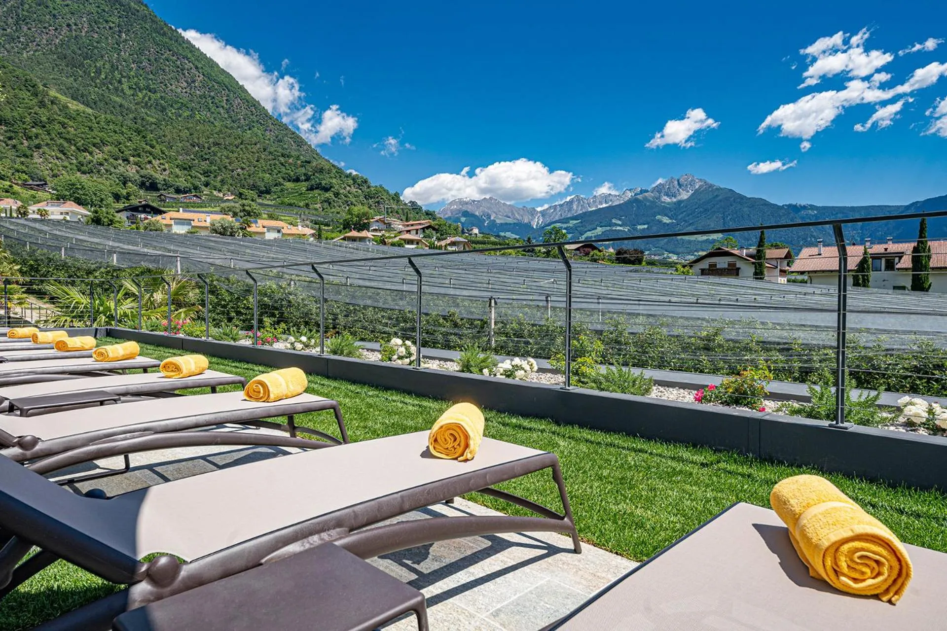 Balcony/Terrace in Das Mitterplarser Hotel