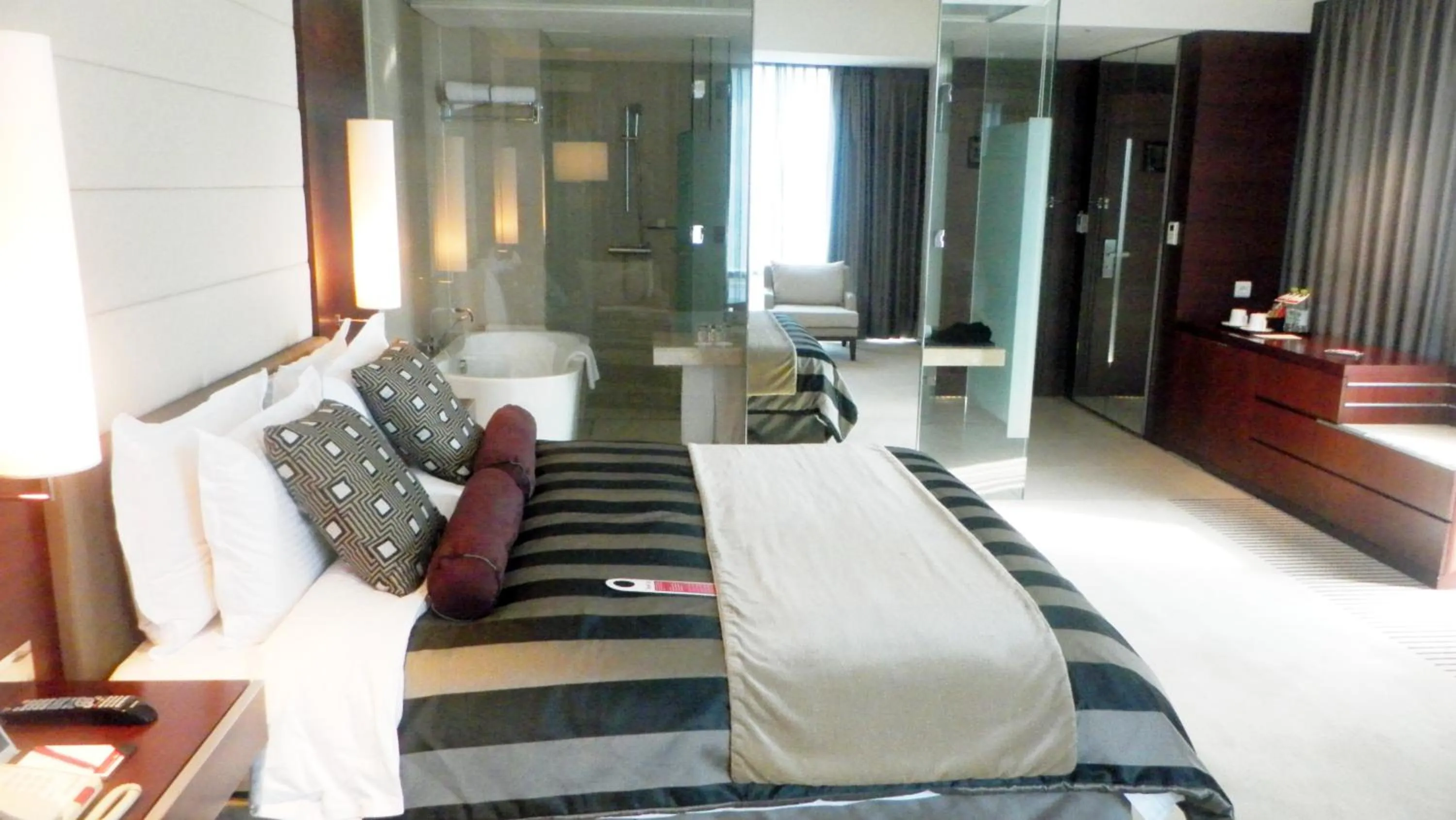 Bed in Ramada Plaza by Wyndham Suwon