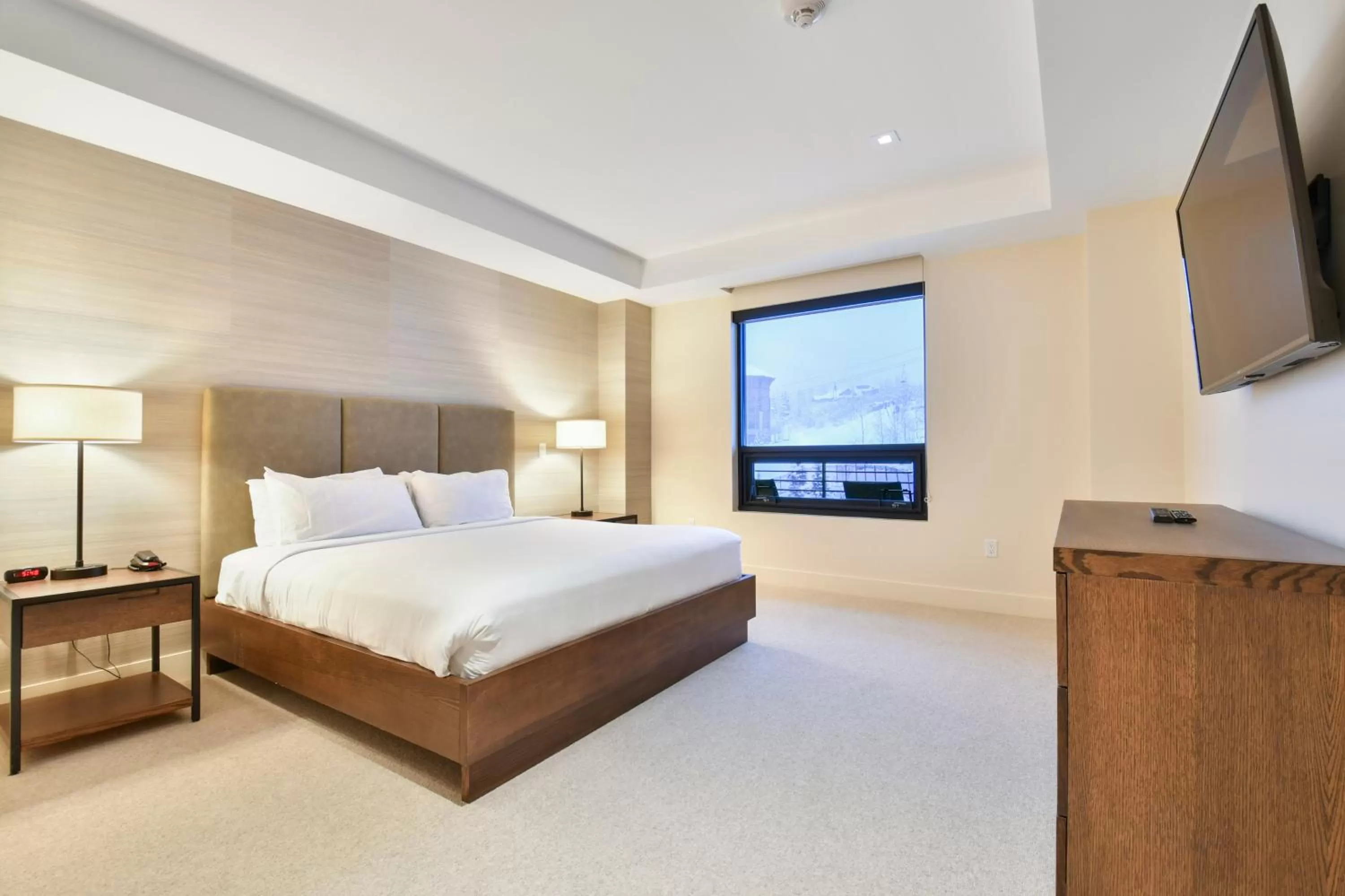 Bed in Lift Park City Condominiums by Vail Resorts