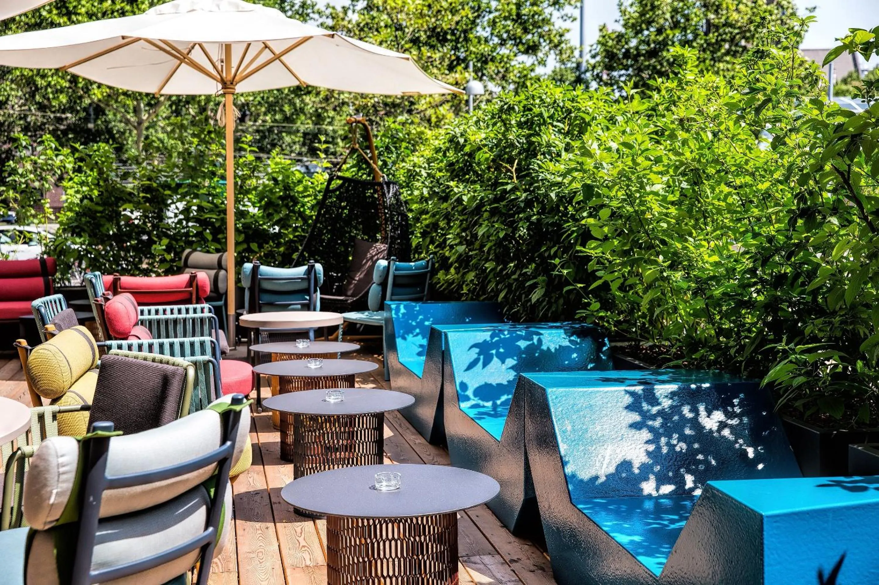 Balcony/Terrace in Motel One Wien Westbahnhof