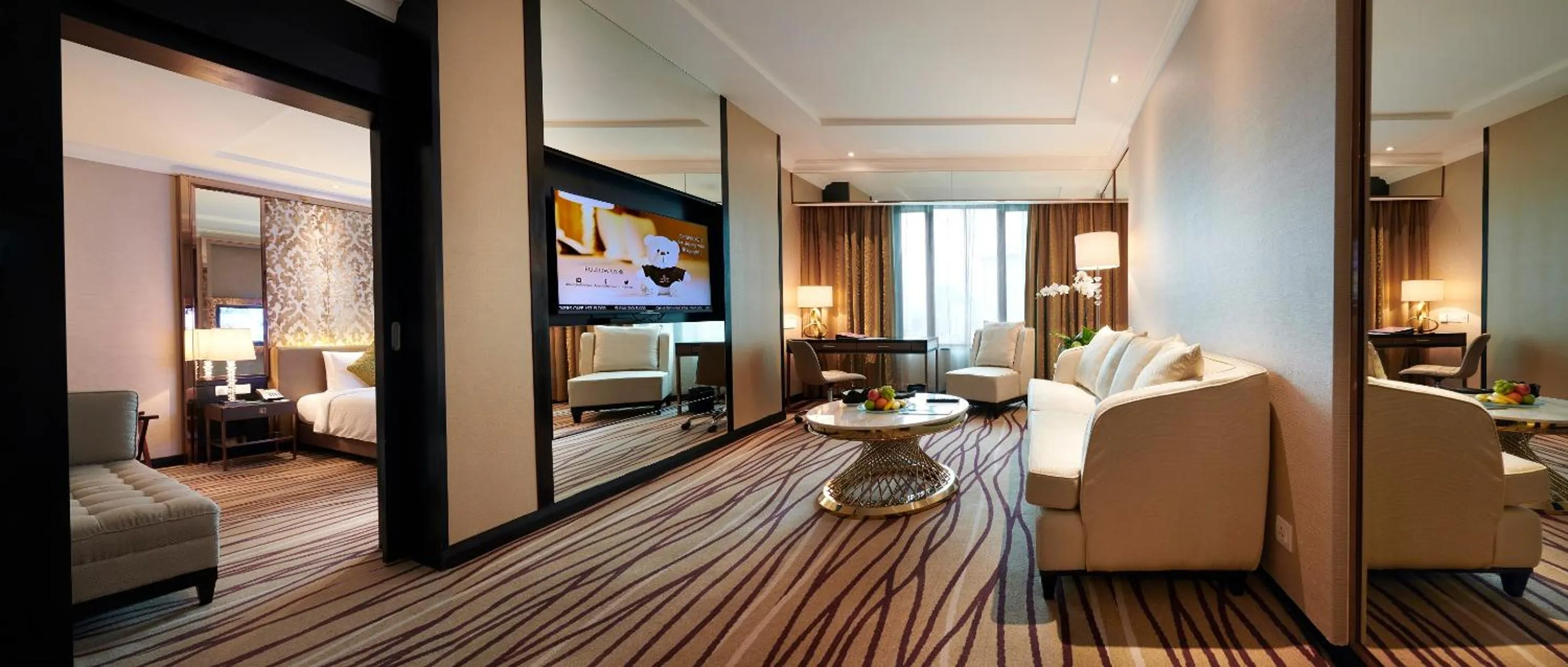 Living room in Dorsett Kuala Lumpur