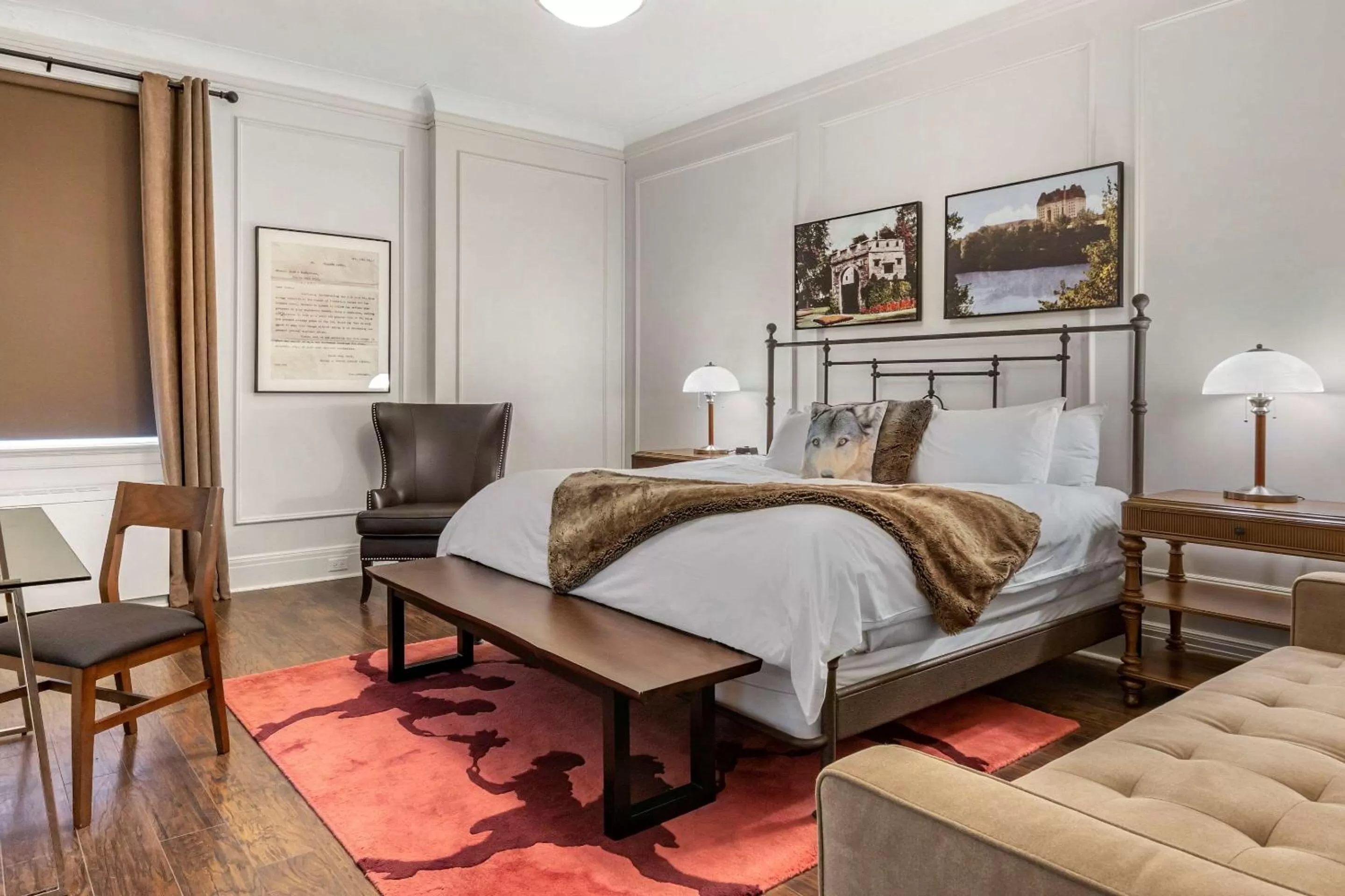 Photo of the whole room, Bed in The Fort Garry Hotel, Spa and Conference Centre, an Ascend Collection Hotel