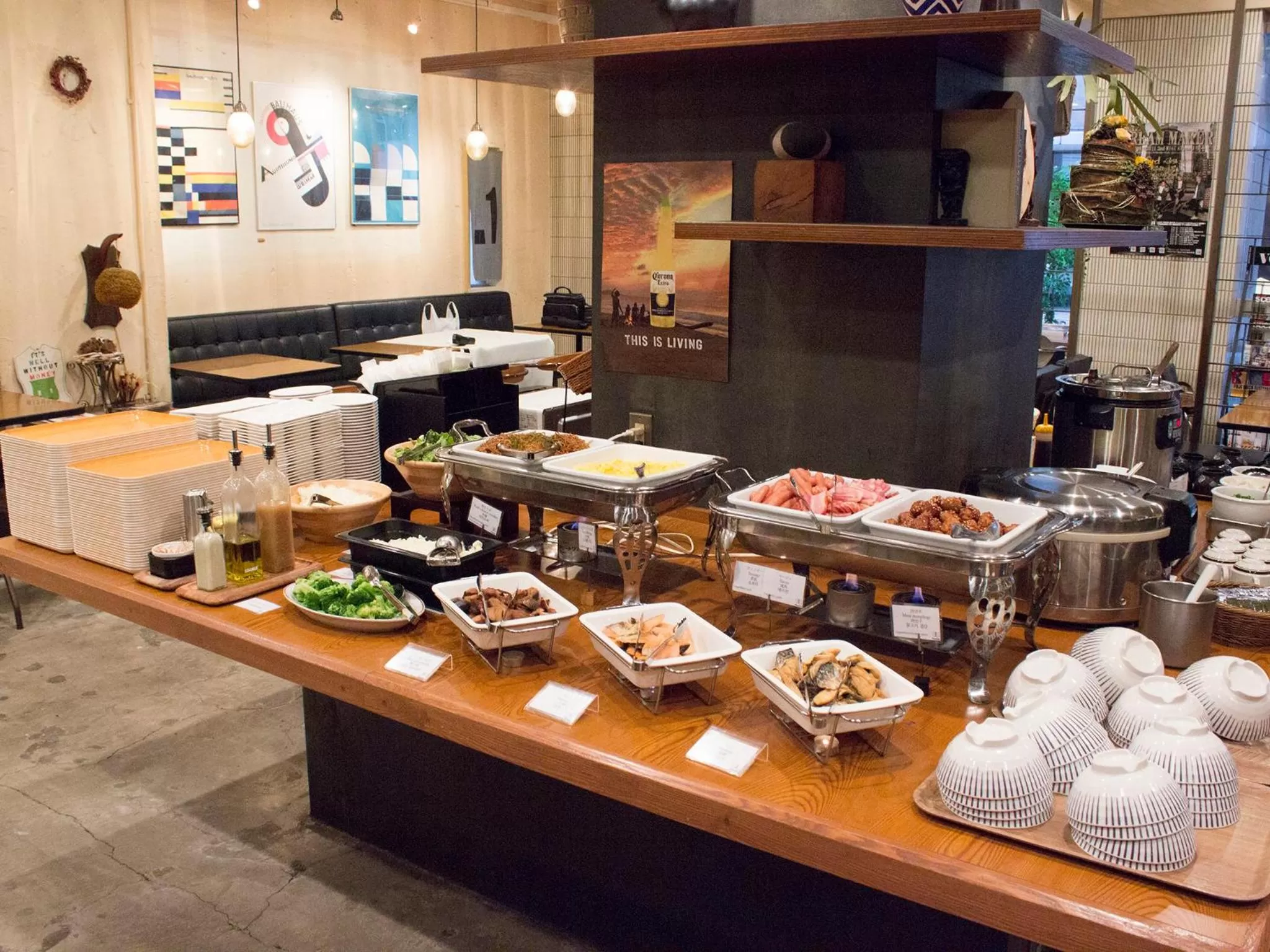 Restaurant/places to eat in Hearton Hotel Shinsaibashi